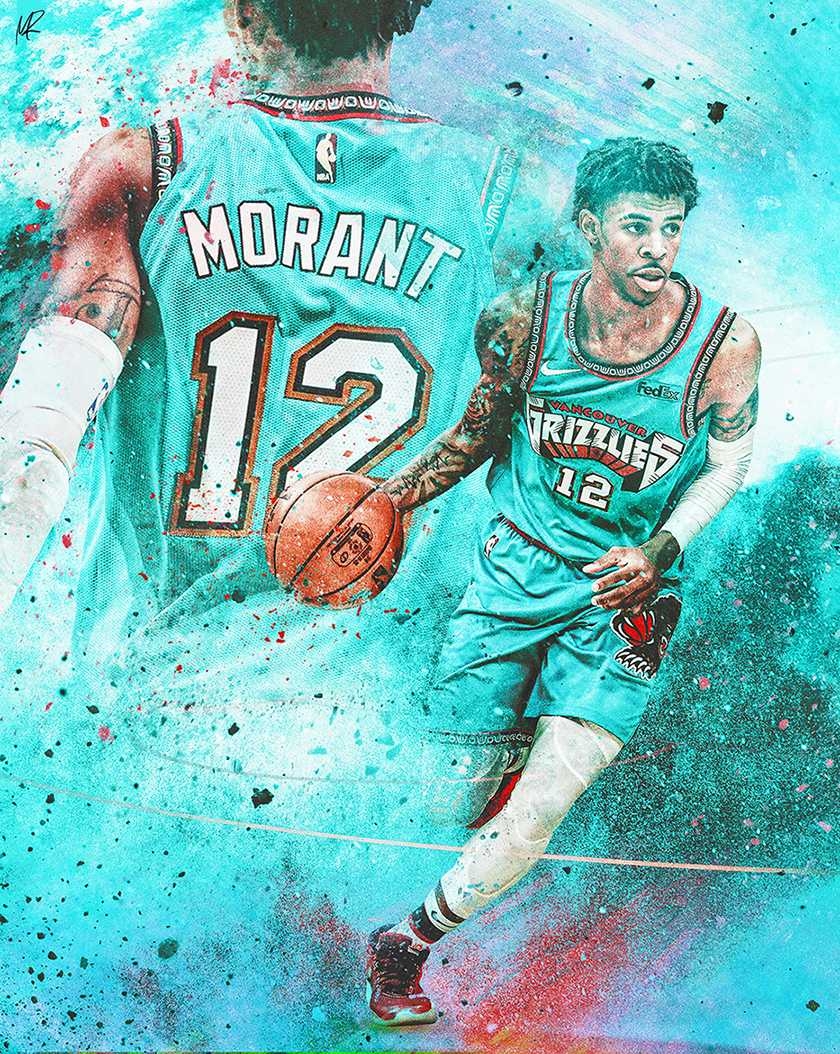 840x1060 Ja Morant Wallpaper, Phone