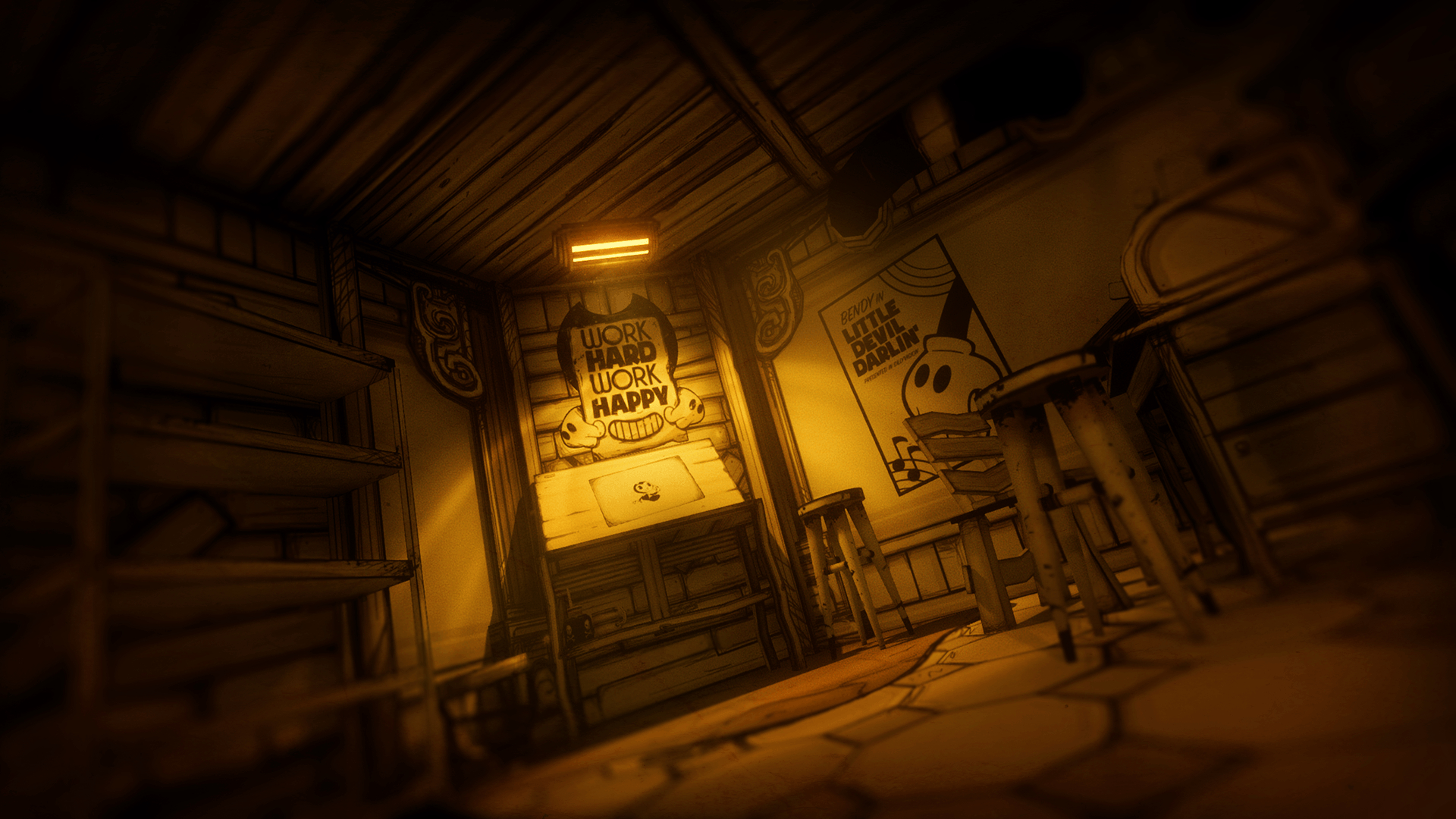 1920x1080 Bendy and the Ink Machine: Demo by Joey Drew Studios, Desktop