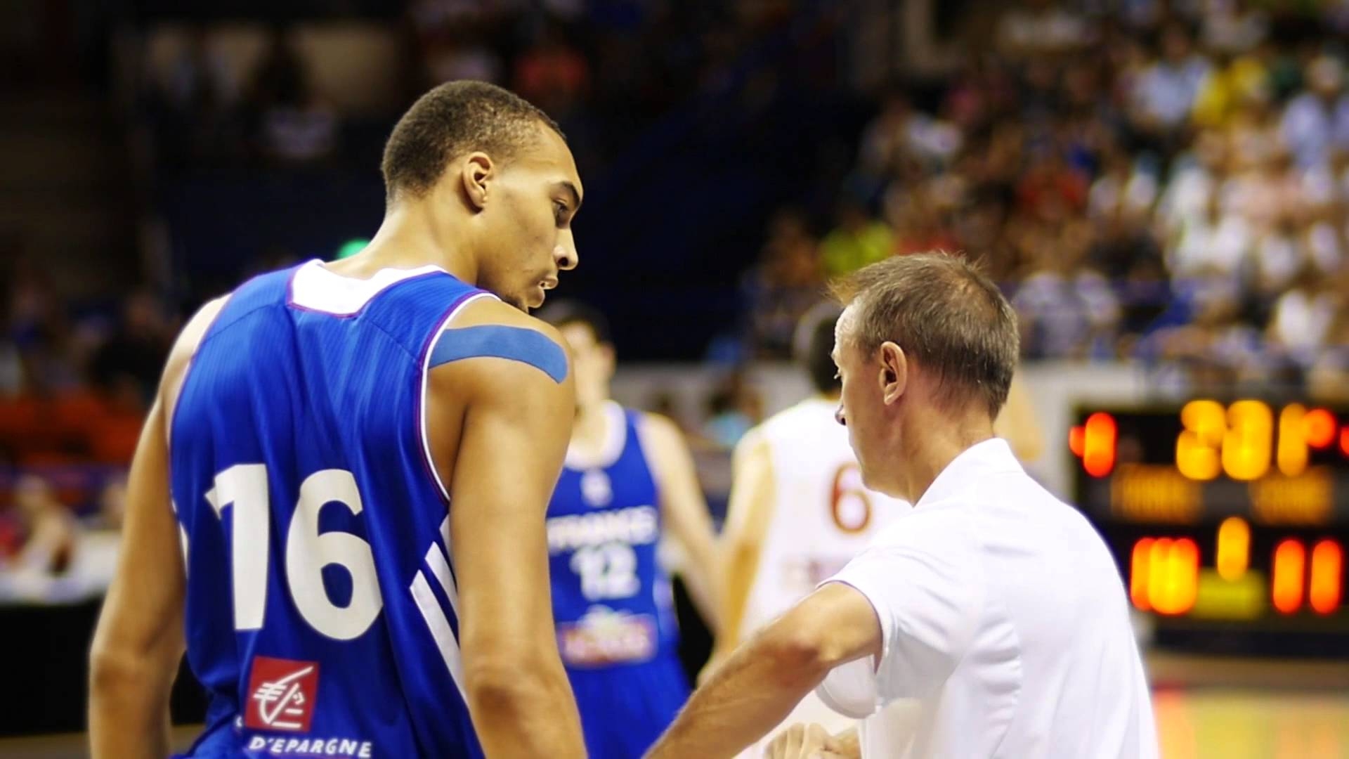 1920x1080 Les mots Bleus, Rudy Gobert, Desktop