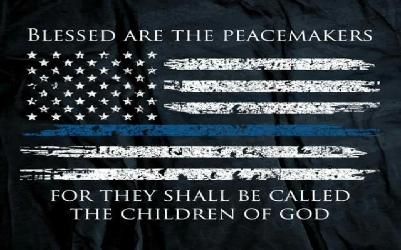 1680x1050 Police Thin Blue Line Wallpaper Px 0 05 Mb Wallimpex, Desktop