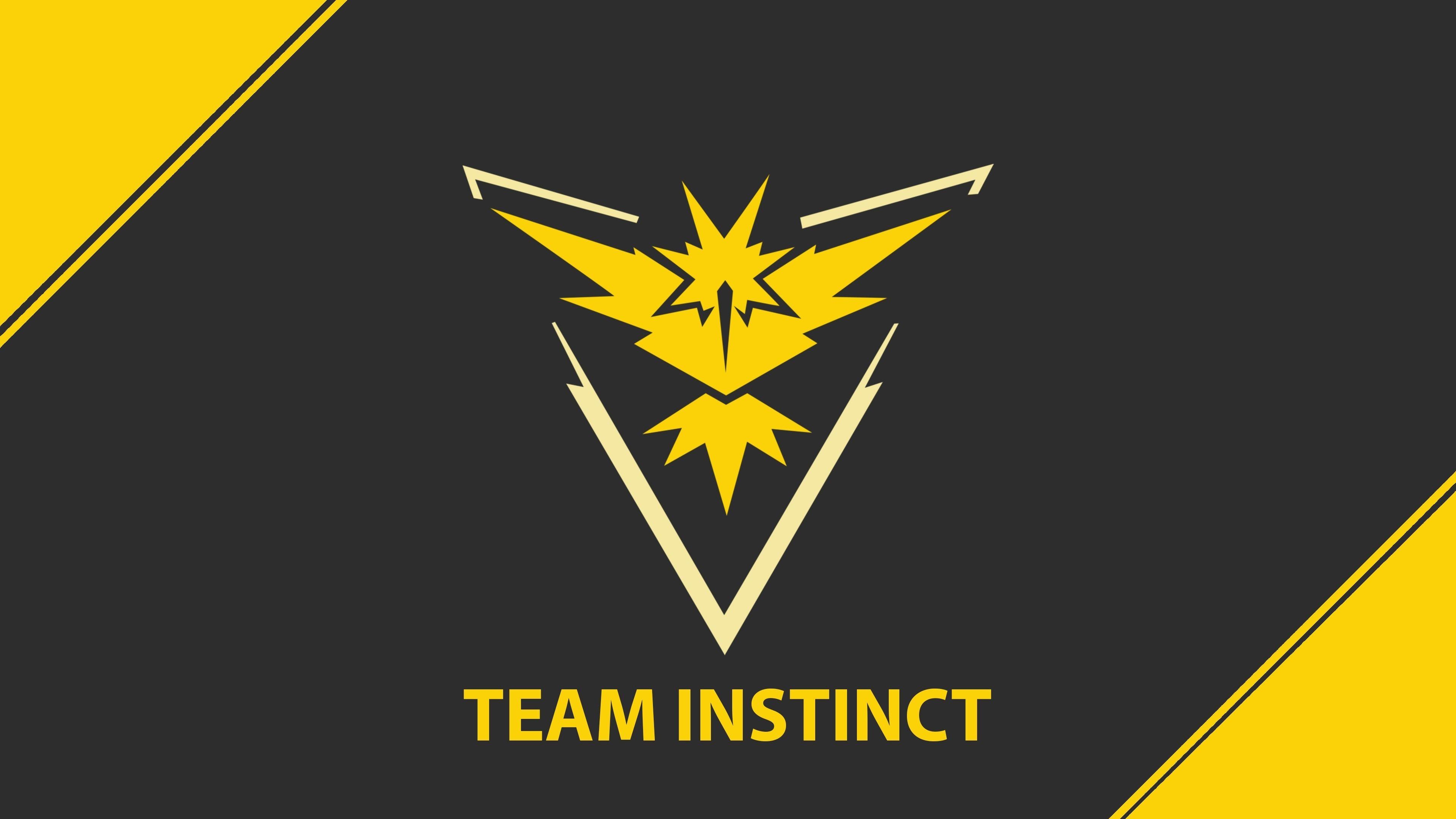 3840x2160 Pokemon Go Team Instinct Team Yellow 4K Wallpaper in jpg format, Desktop