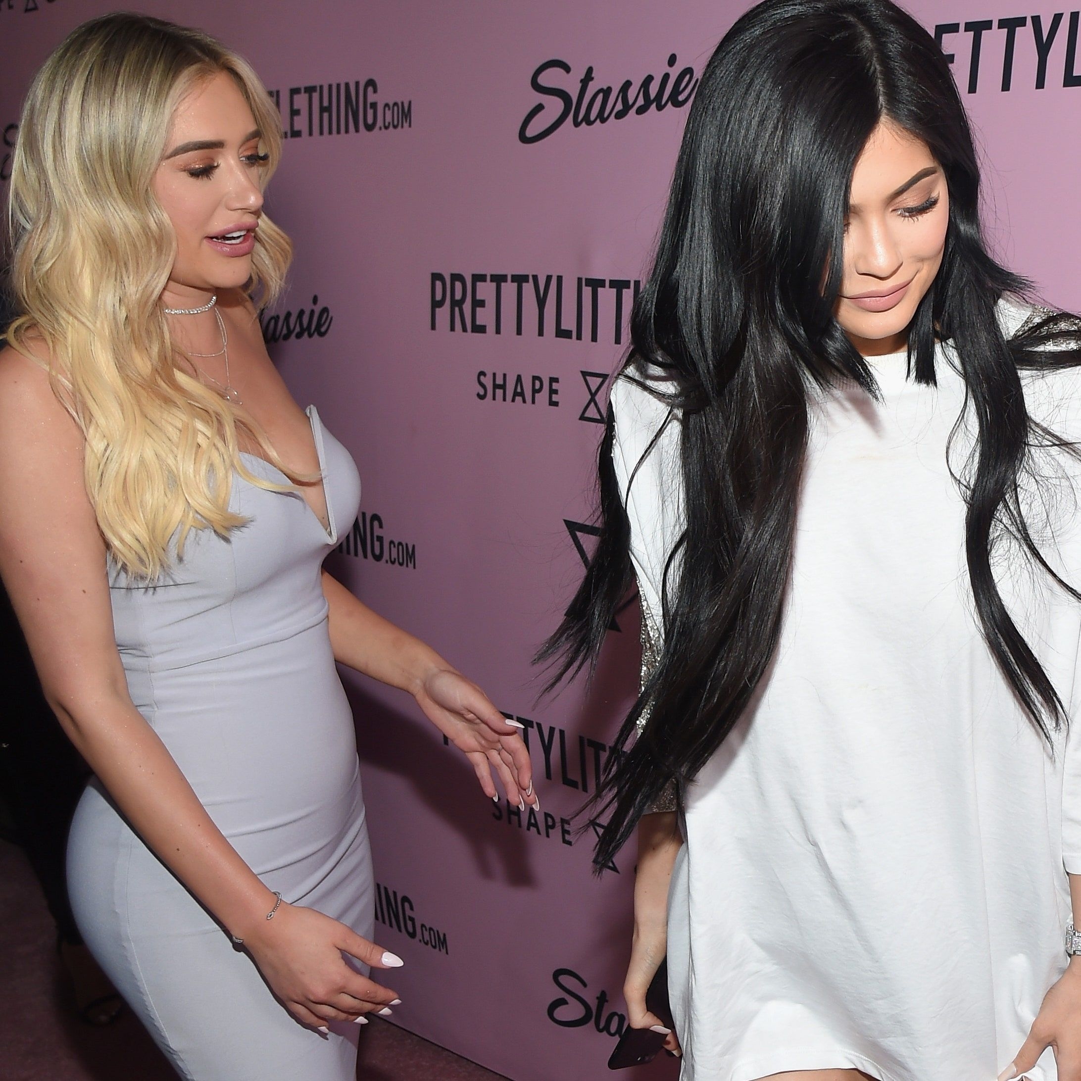 2190x2190 Kylie Jenner and Anastasia Stassie Karanikolaou: Best Matching Moments, Phone