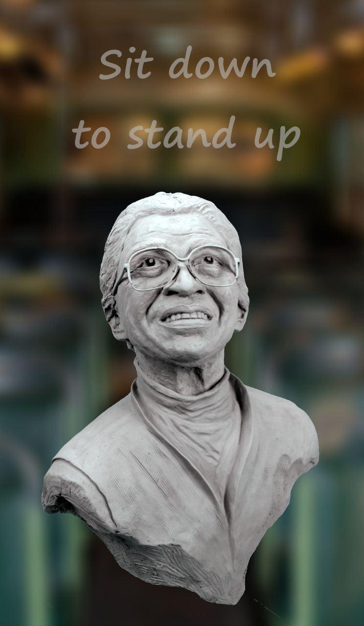 750x1280 Nu in de Google Play store de live wallpaper van Rosa Parks. Art 2, Phone