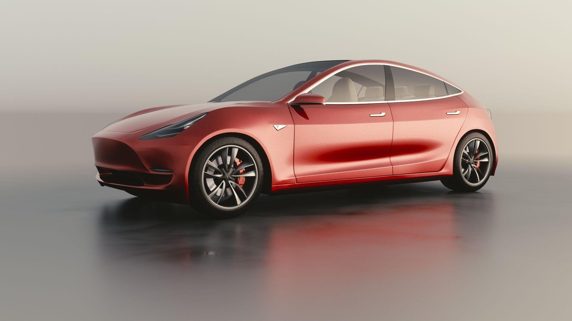 1920x1080 Tesla Model 3 Wallpaper Free Tesla Model 3 Background, Desktop