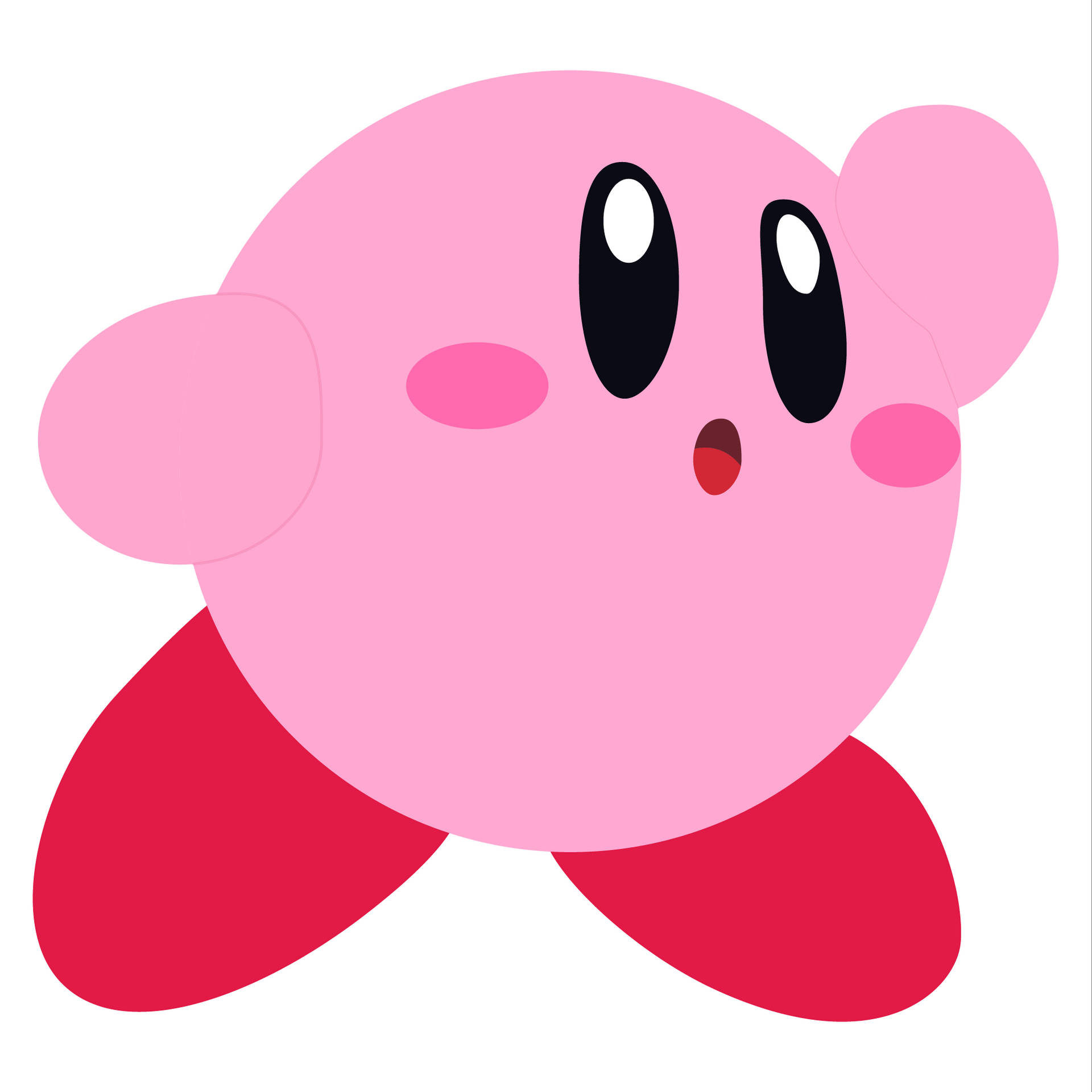 1920x1920 Download Cute PFP Of Kirby Wallpaper, Phone