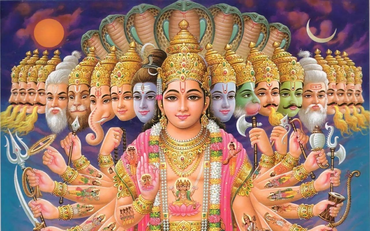 1280x800 Download Free HD Wallpaper & Image of Bhagwan Vishnu, Desktop