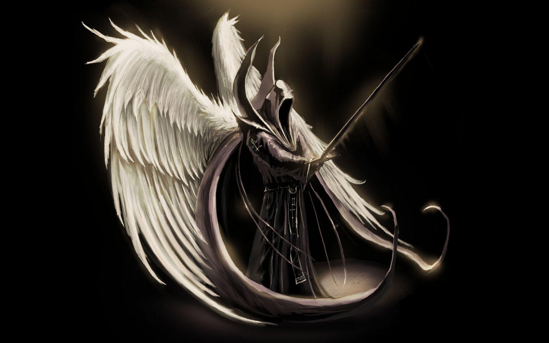 1920x1200 Angel White Wings And Sword HD Wallpaper Backg Wallpaper, Desktop