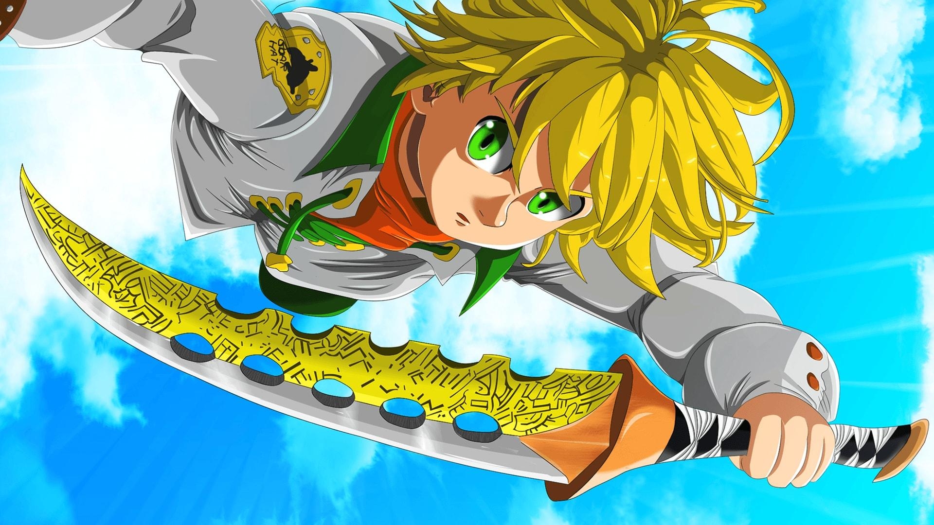 1920x1080 Wallpaper: Meliodas, The Seven Deadly Sins, Desktop