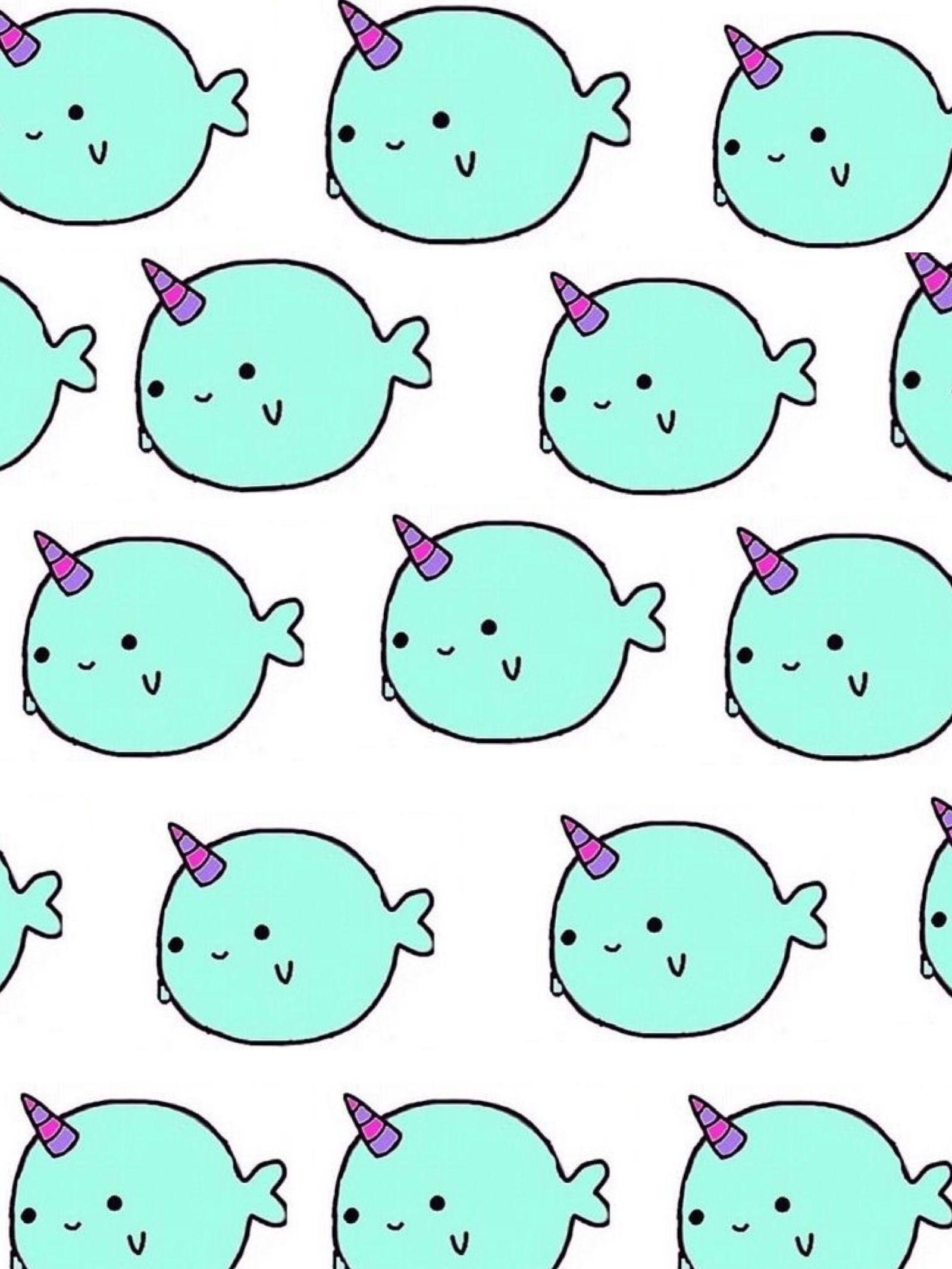 1600x2140 Narwhal wallpaper AdOrAbLe!!. CUTE. Wallpaper, Phone