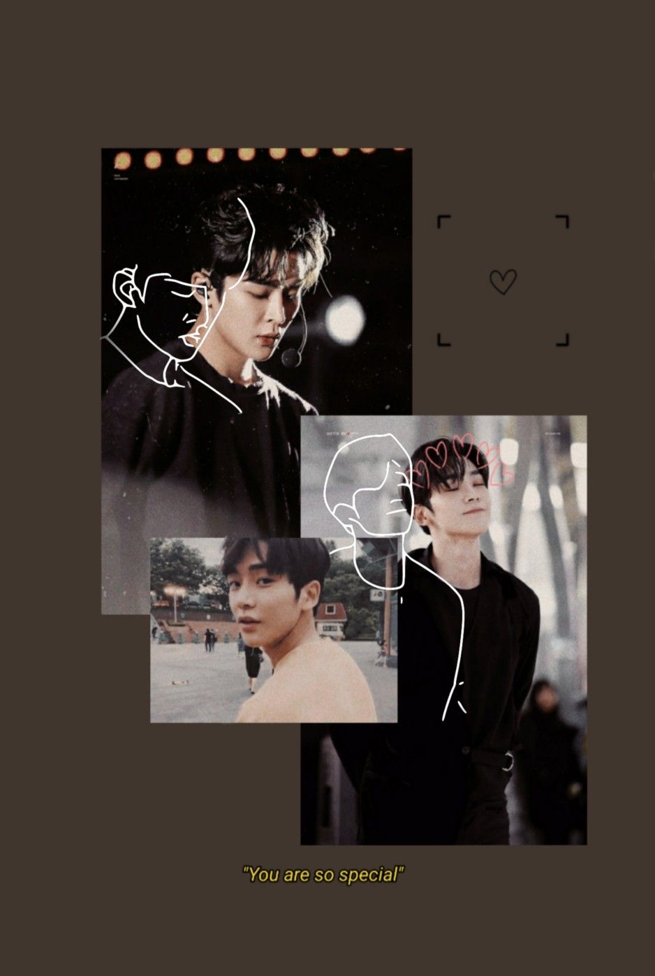 940x1400 Rowoon wallpaper aesthetic. Aktor, Gambar, Artis, Phone