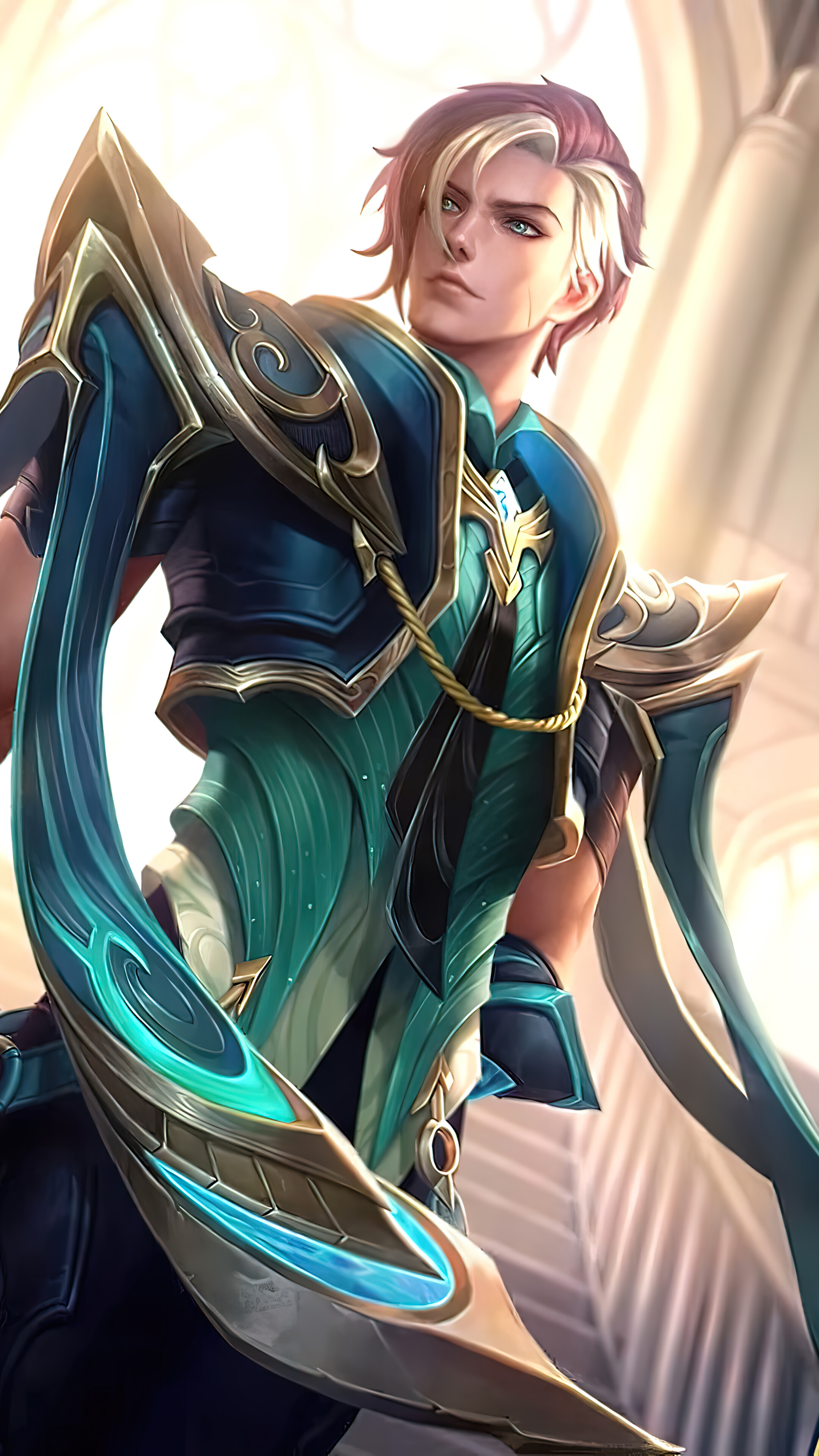 2160x3840 Aamon Night's Edge Skin Mobile Legends PC DeskK Wallpaper free Download, Phone