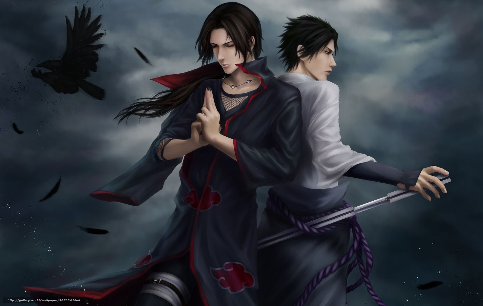 1600x1020 Download wallpaper Naruto, Uchiha, Itachi, Sasuke free desktop wallpaper in the resolution 3420x2168, Desktop