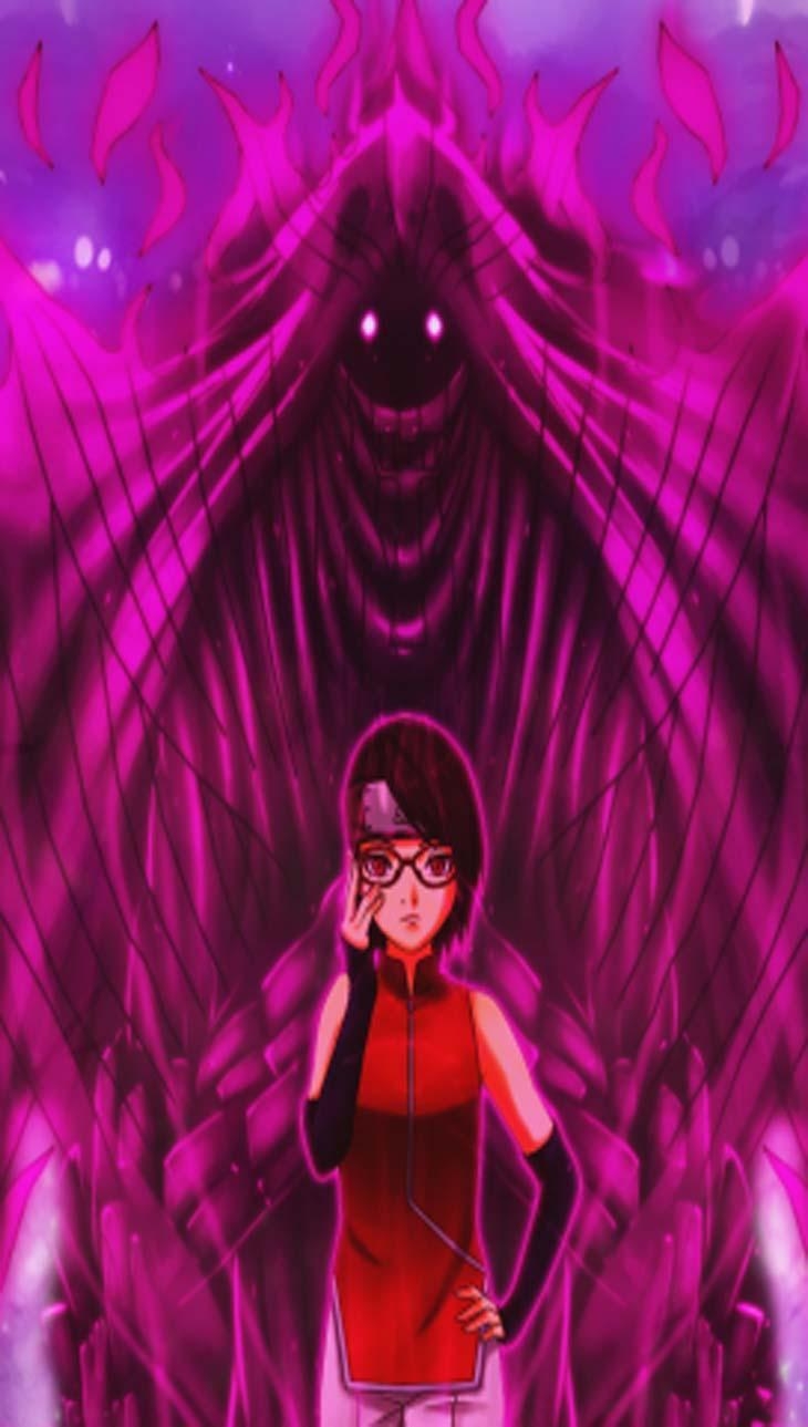 730x1290 Baruto & Sarada Wallpaper HD for Android, Phone