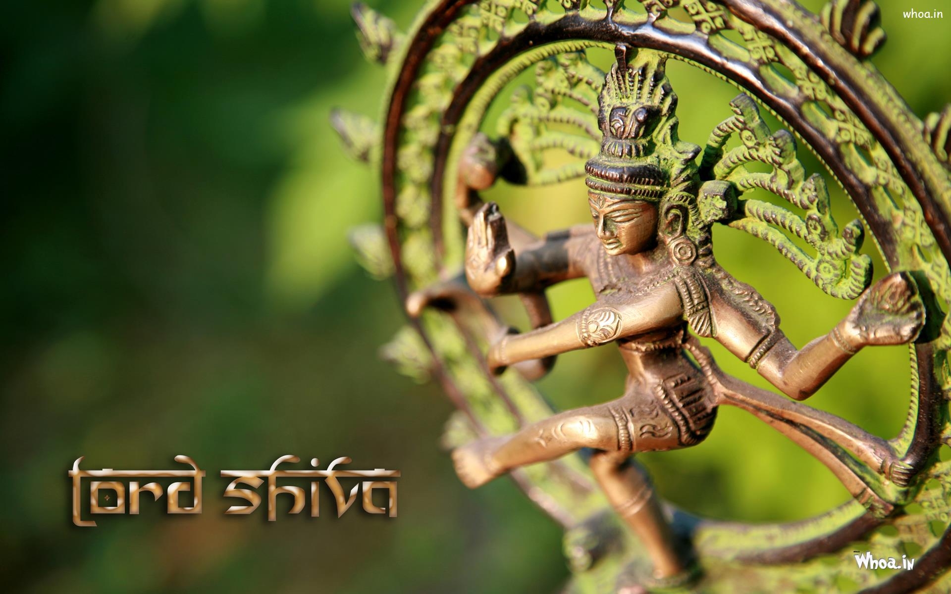 1920x1200 Lord Shiva Nataraja Statue HD Wallpaper, Desktop