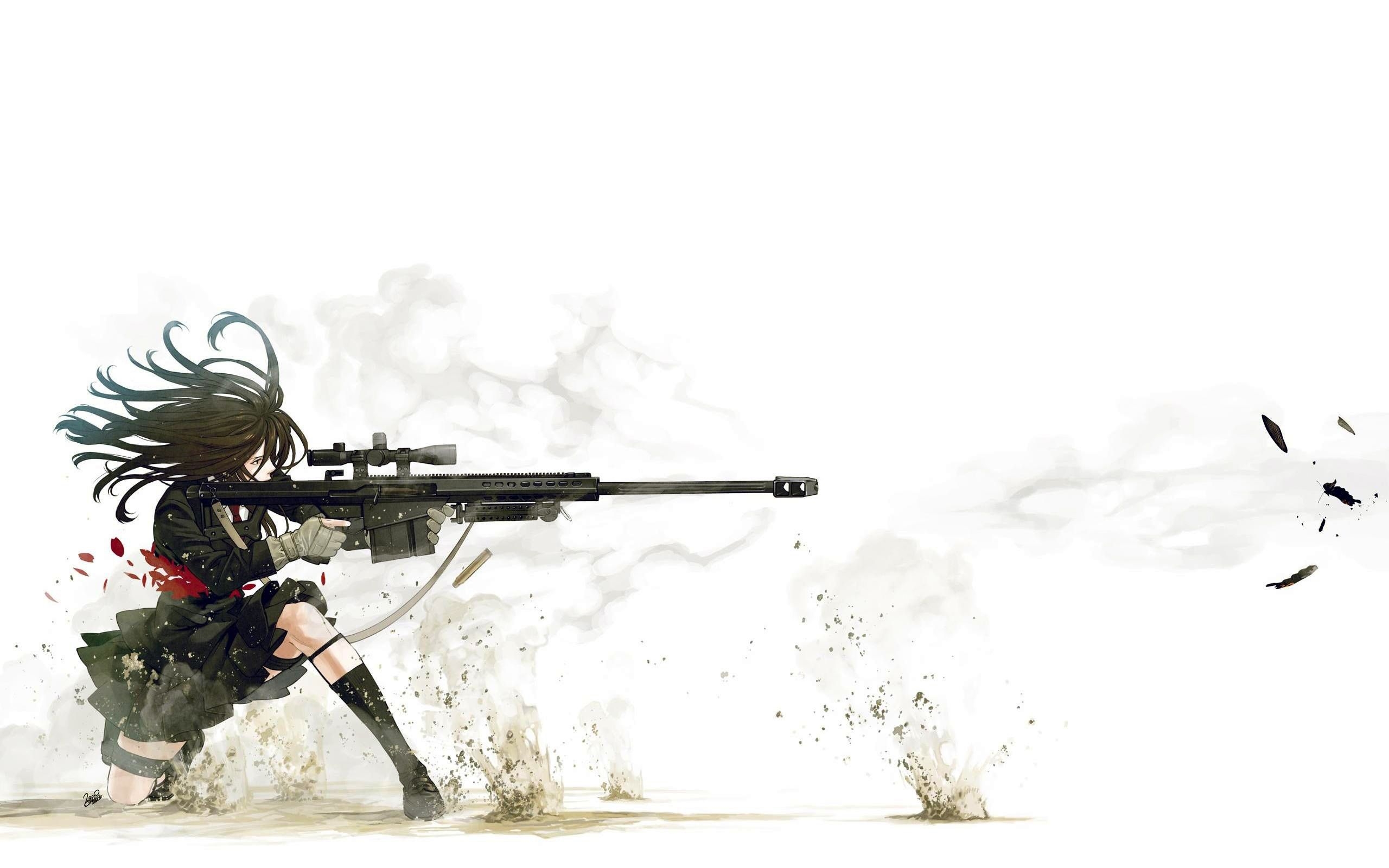 2560x1600 Anime Sniper Wallpaper, Desktop