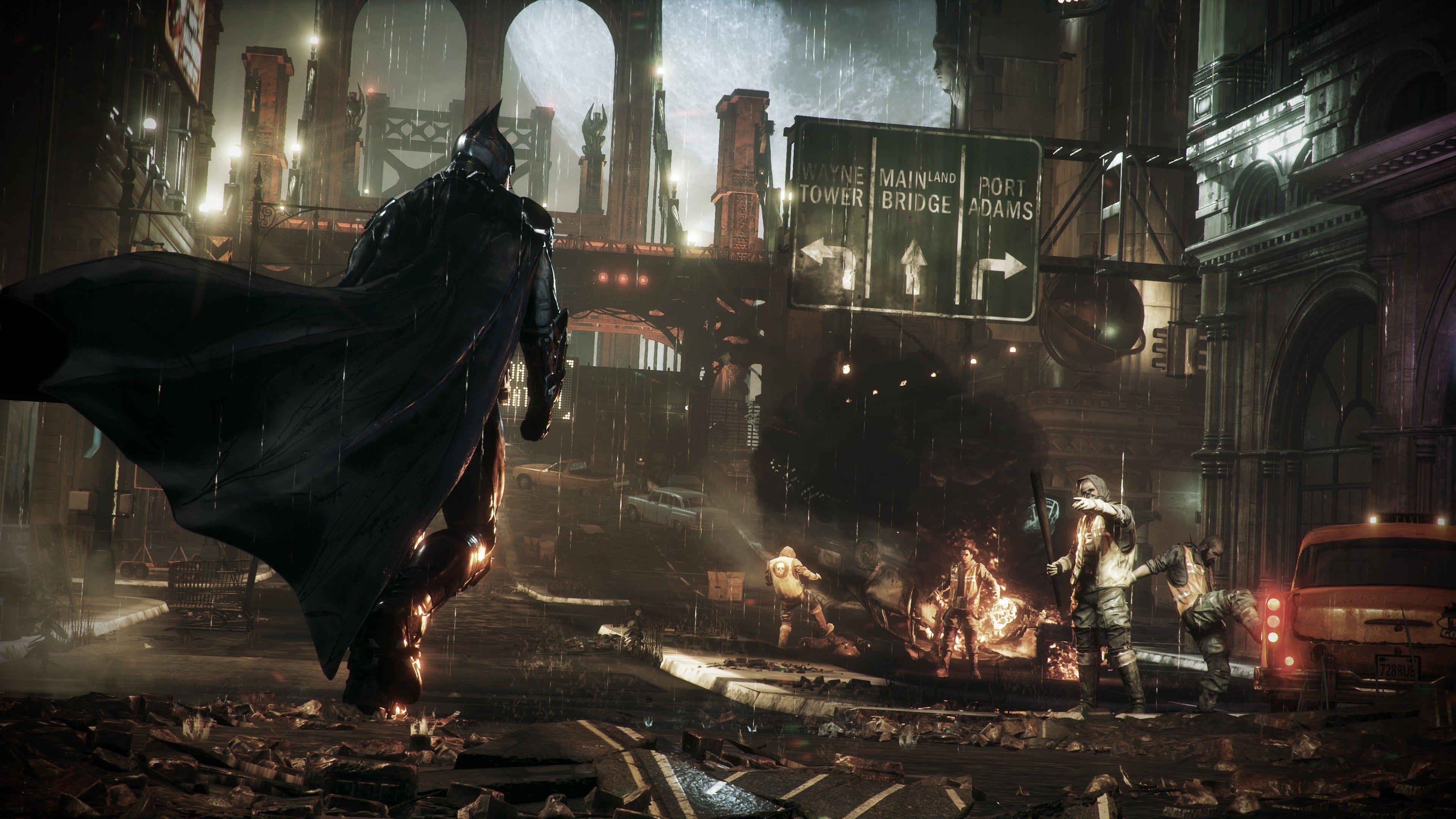 3840x2160 Batman Arkham Knight Wallpaper HD. HD Wallpaper, Background, Desktop