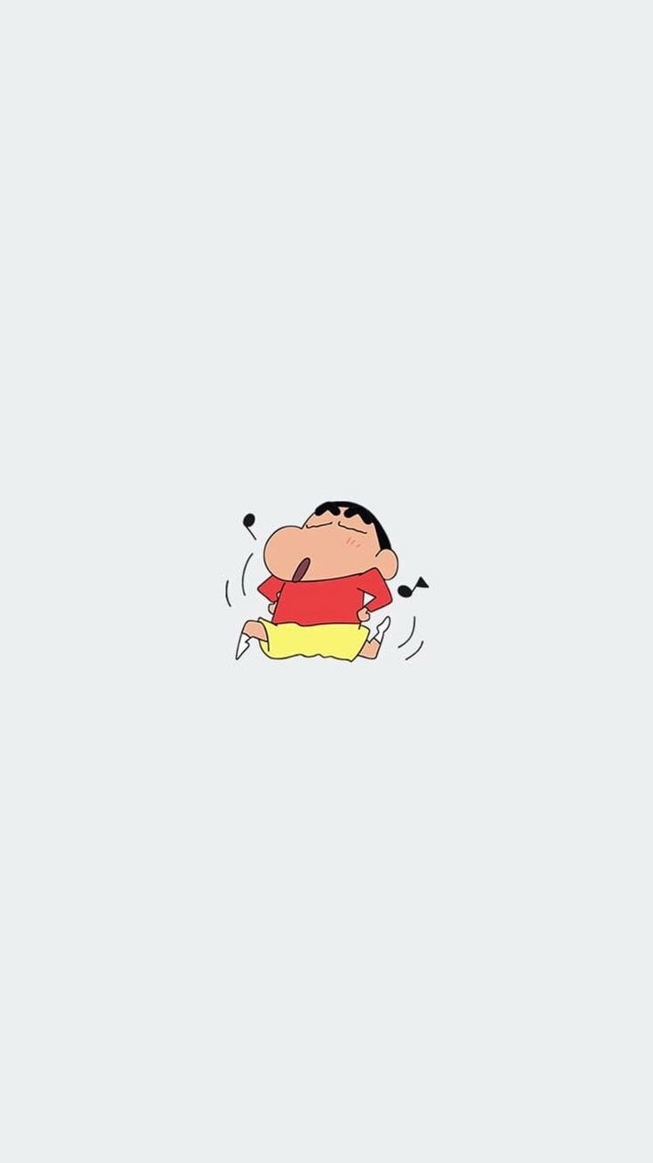 740x1310 Shinchan Wallpaper Photo, Light Blue Background Wallpaper, Phone