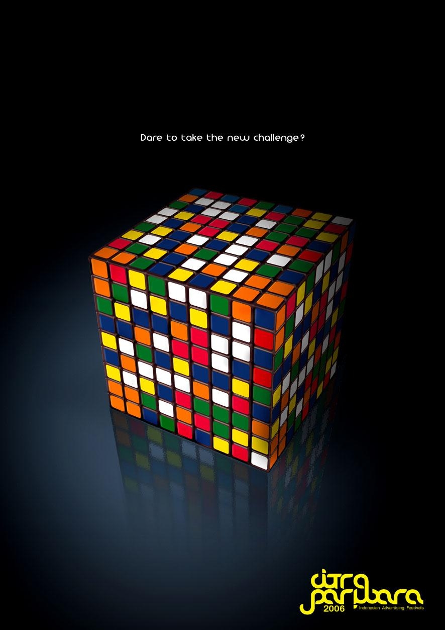 890x1260 3D Wallpaper Rubix Cube, Phone