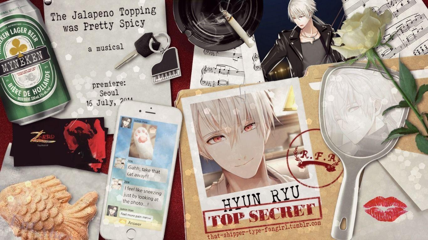 1370x770 Mystic Messenger favourites, Desktop