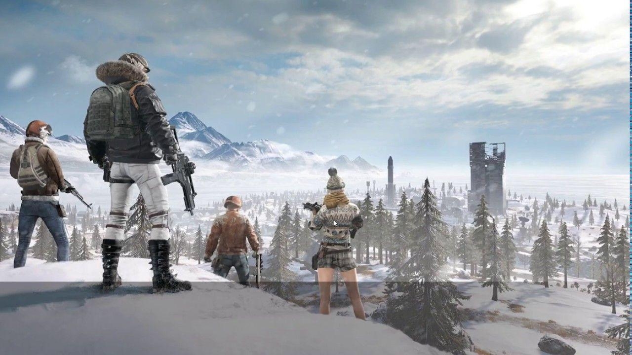 1280x720 PUBG Snow Map Vikendi Gameplay [1080p 60fps]. Salju, Desain logo, Desktop