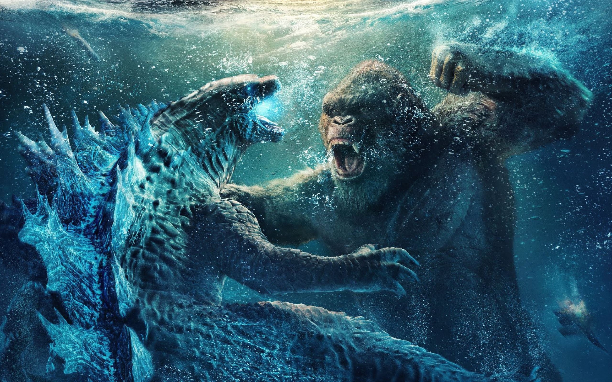 2560x1600 godzilla vs kong chinese poster 5k MacBook Air Wallpaper Download, Desktop