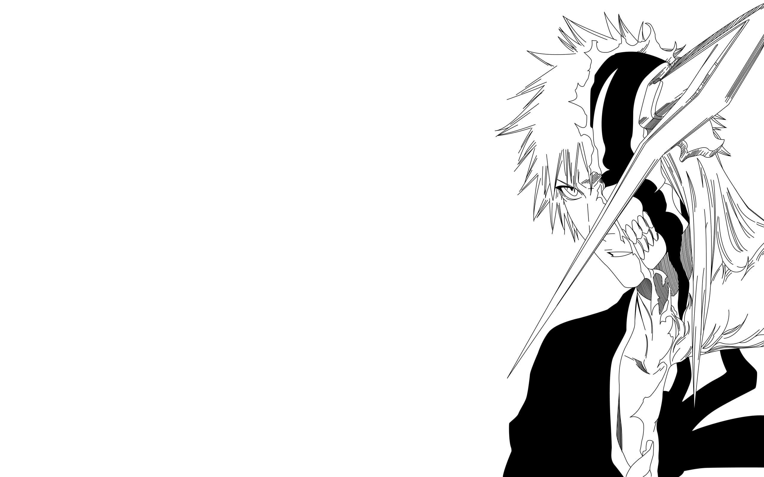 2560x1600 Kurosaki Ichigo #Bleach #anime #minimalism #Hollow K #wallpaper, Desktop