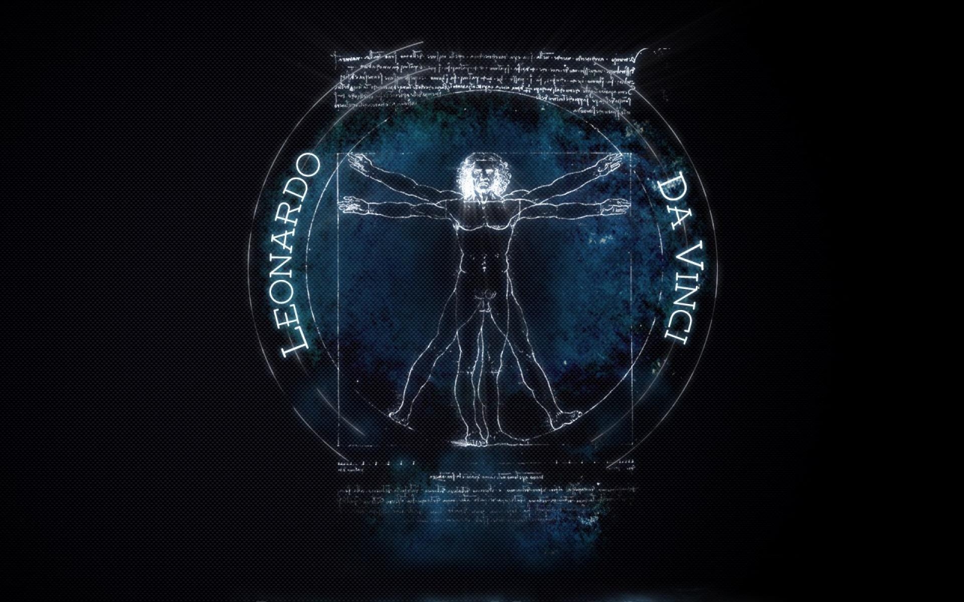 1920x1200 Design vitruvian man leonardo da vinci wallpaper, Desktop