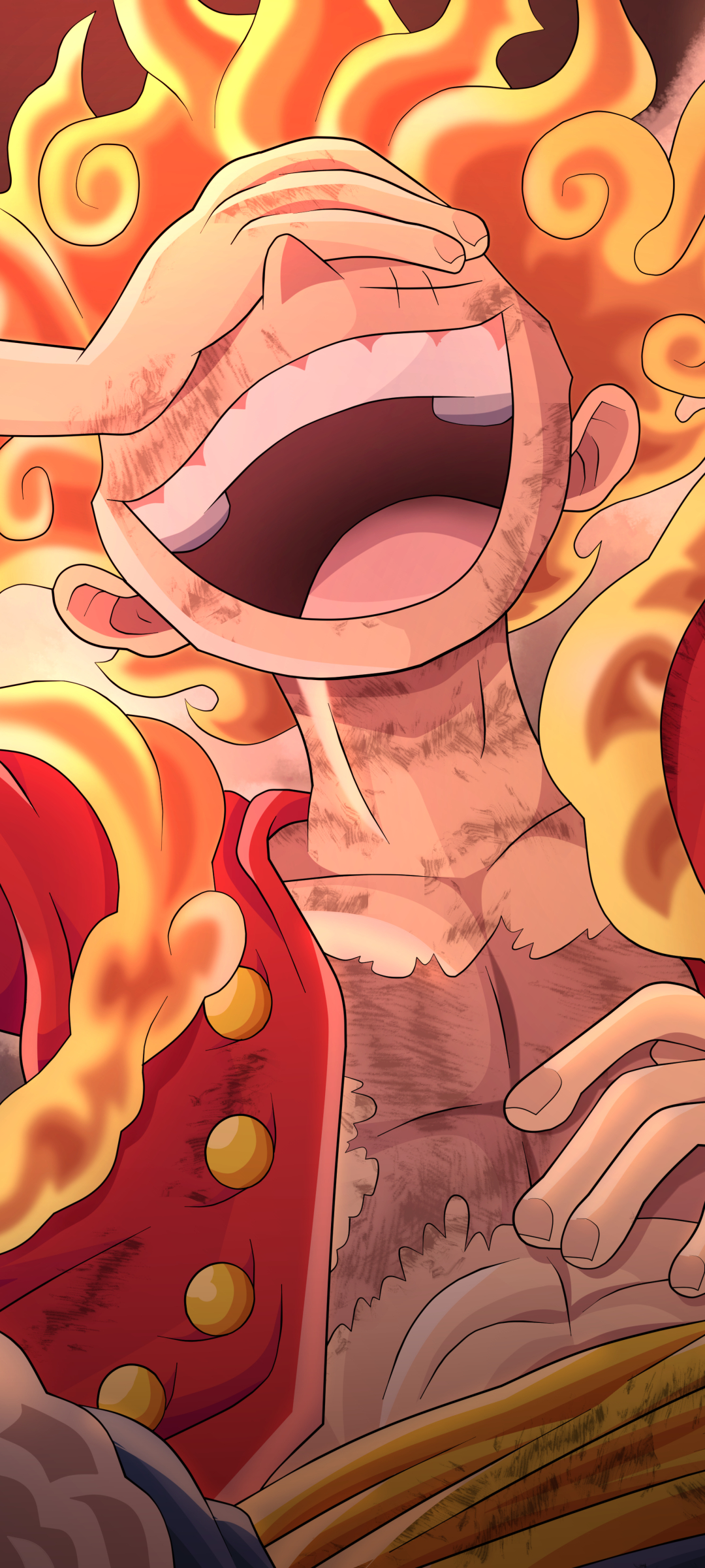 1080x2400 Luffy Gear 5 Piece 1044, Phone