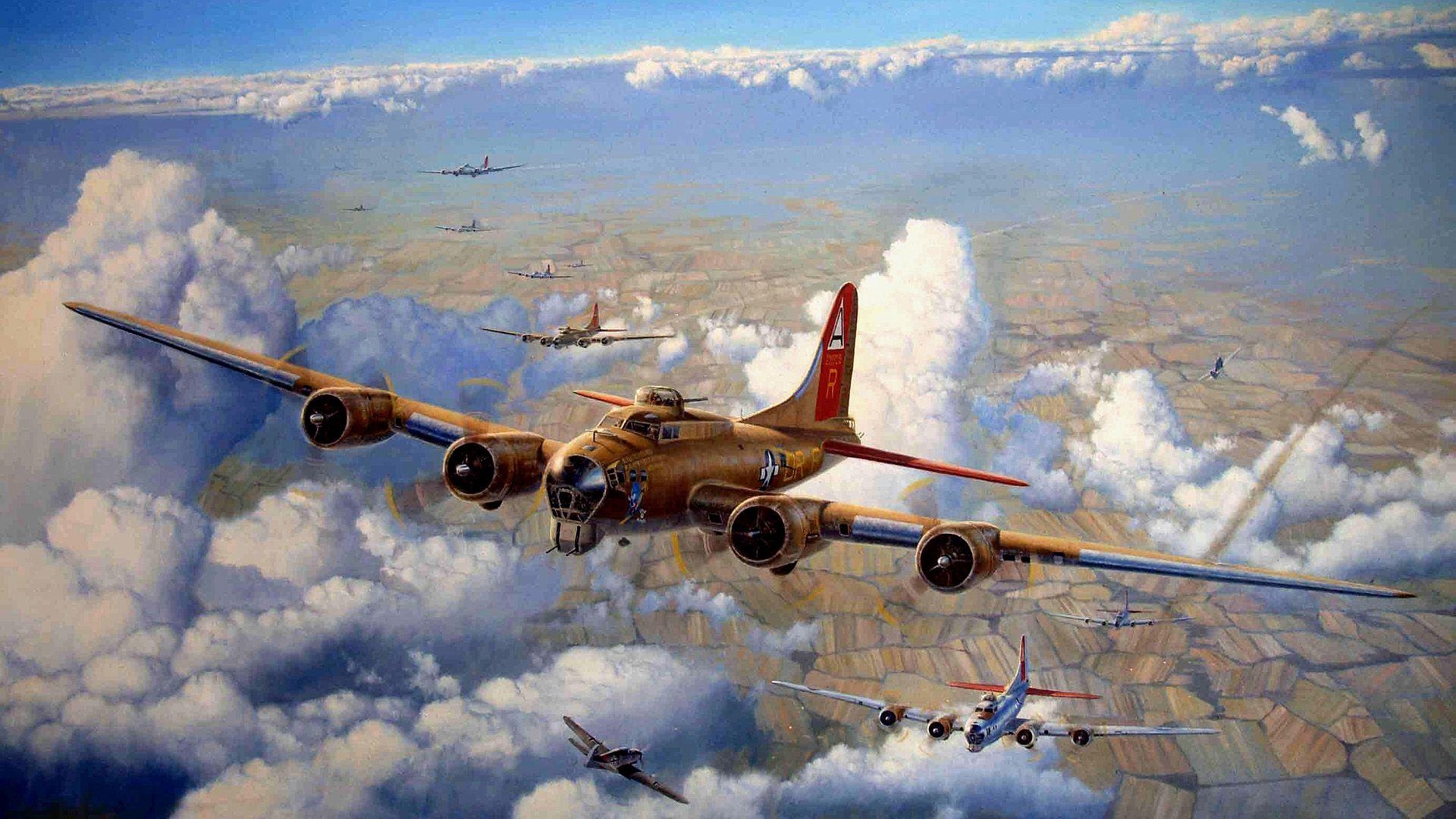 1920x1080 Boeing B 17 Flying Fortress HD Wallpaper. Background, Desktop