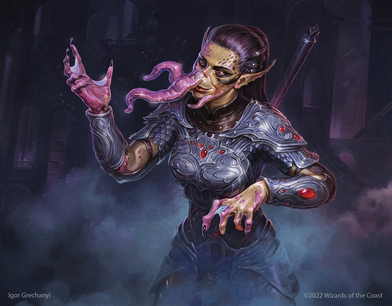 1500x1180 MtG: Lae'zel, Illithid Thrall, Desktop