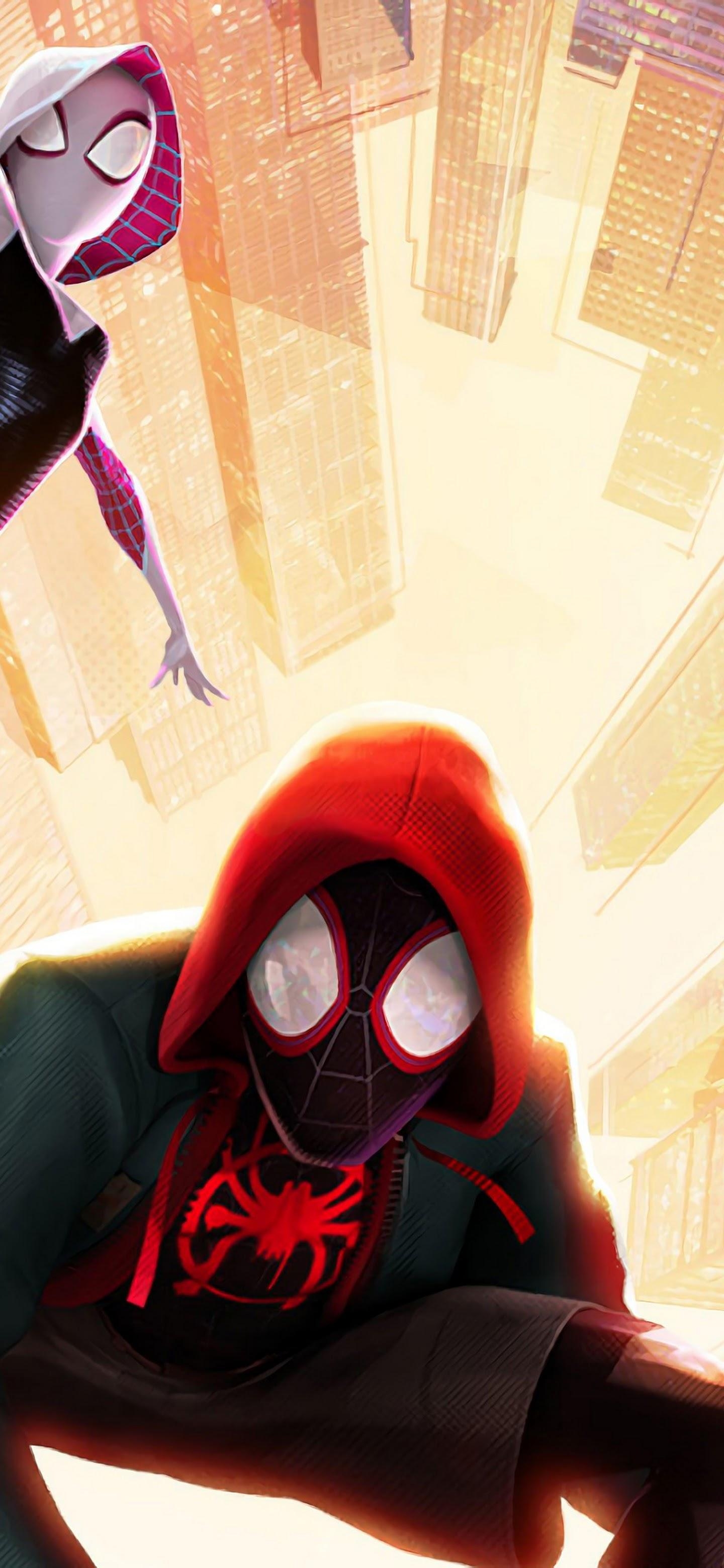 1440x3120 Spider Man: Into The Spider Verse 4K 3840x2160 Wallpaper, Phone