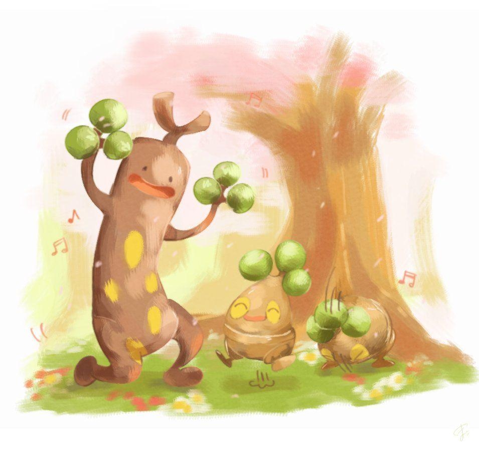 960x900 Sudowoodo and Bonsly. Pokémon. Pokémon, Desktop