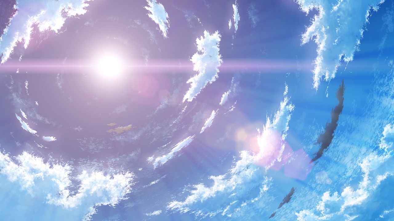 1280x720 Free download Sky Anime Background [] for your Desktop, Desktop