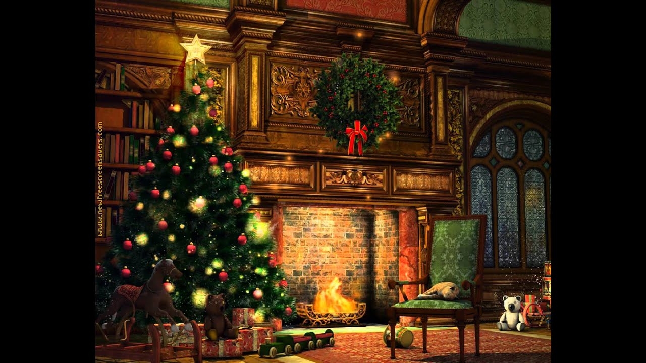 1280x720 nfsChristmasFireplace, Desktop