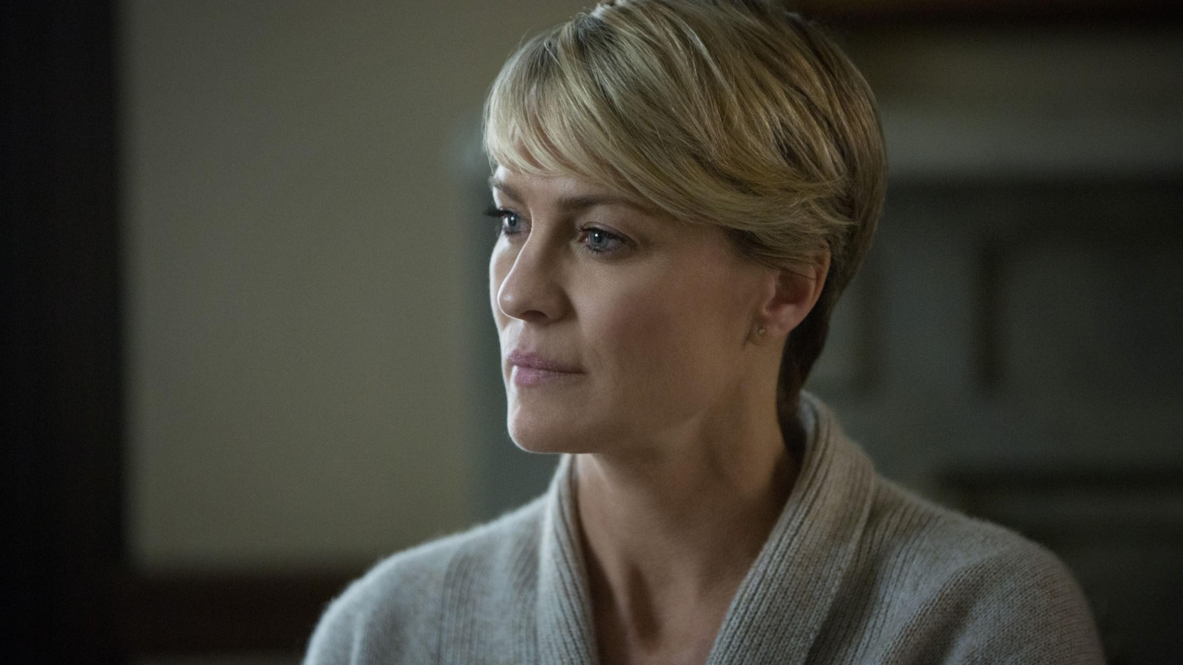 3840x2160 Download  Robin Wright, Singer, Actress, Blonde, Profile, Desktop