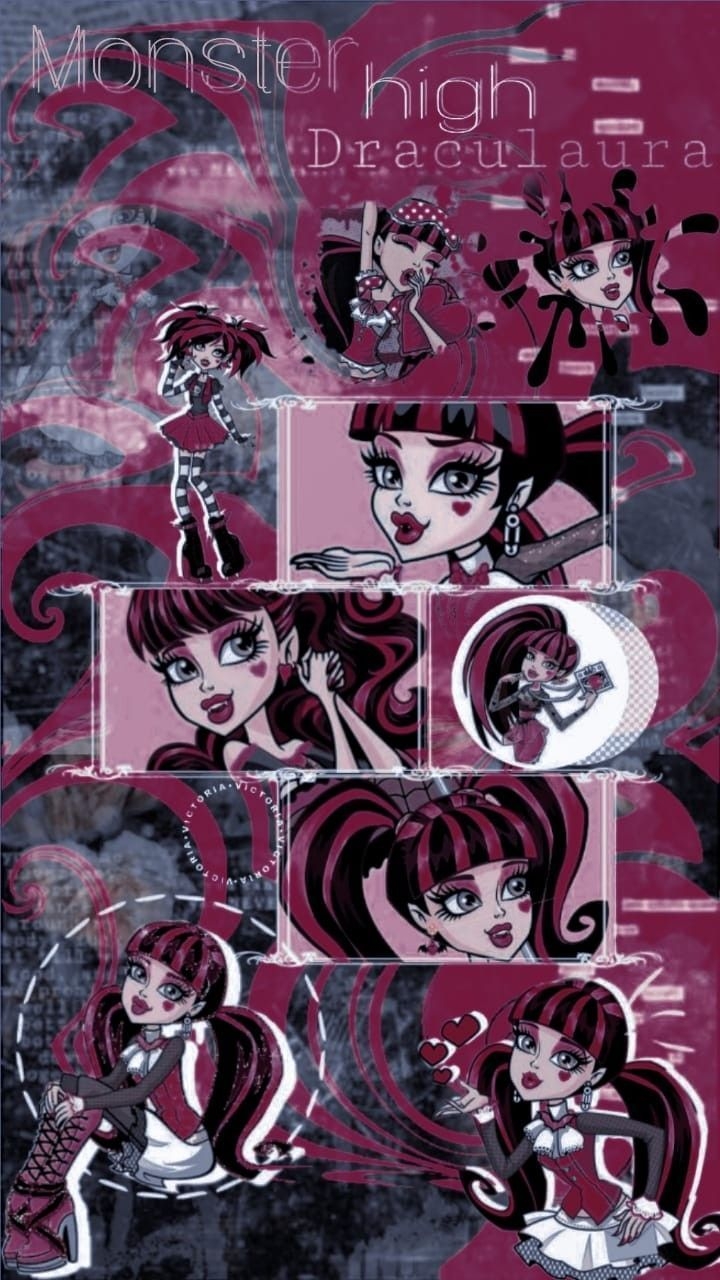 720x1280 draculaura wallpaper. Monster high art, Monster high picture, Monster high characters, Phone