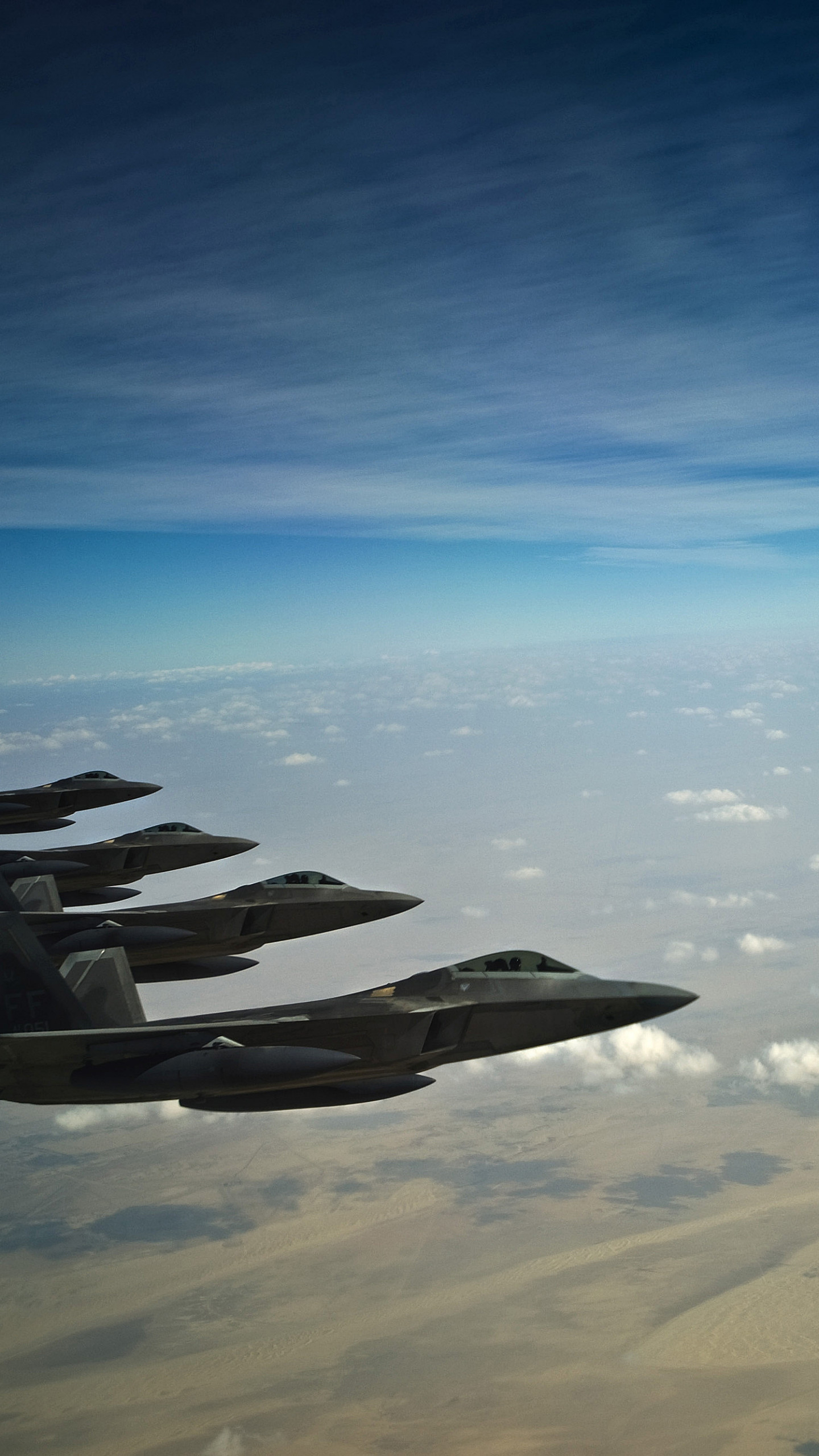 1440x2560 Wallpaper F Lockheed, F 35A, Lightning II, Jet, Aircraft, Military, Airplane, Sky, Clouds, U.S. Air Force, Military, Phone