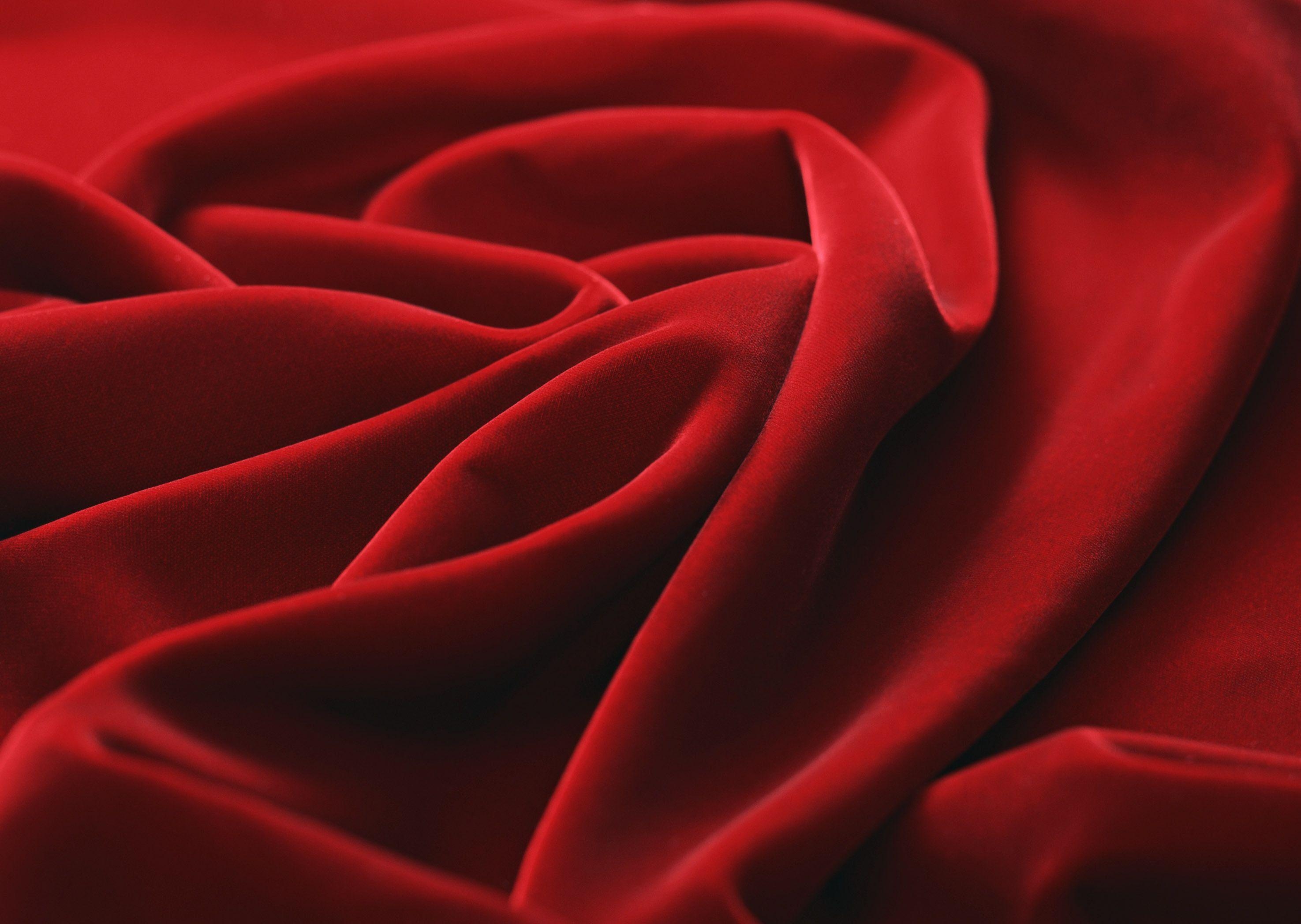 2950x2100 Wallpaper texture, silk, satin, cloth, red, heart, folds, Desktop