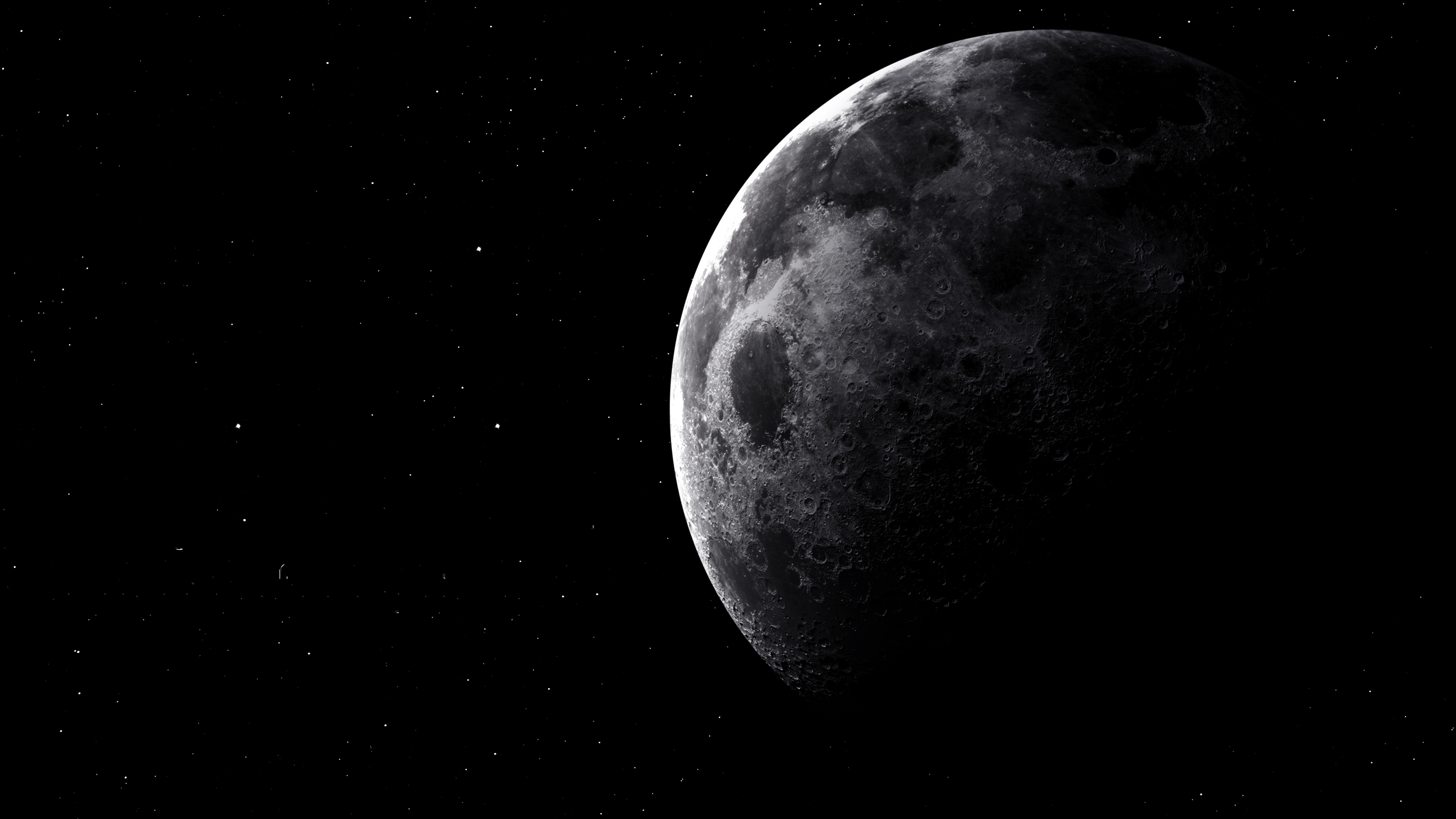 5120x2880 4K Moon Wallpaper and Background Image, Desktop