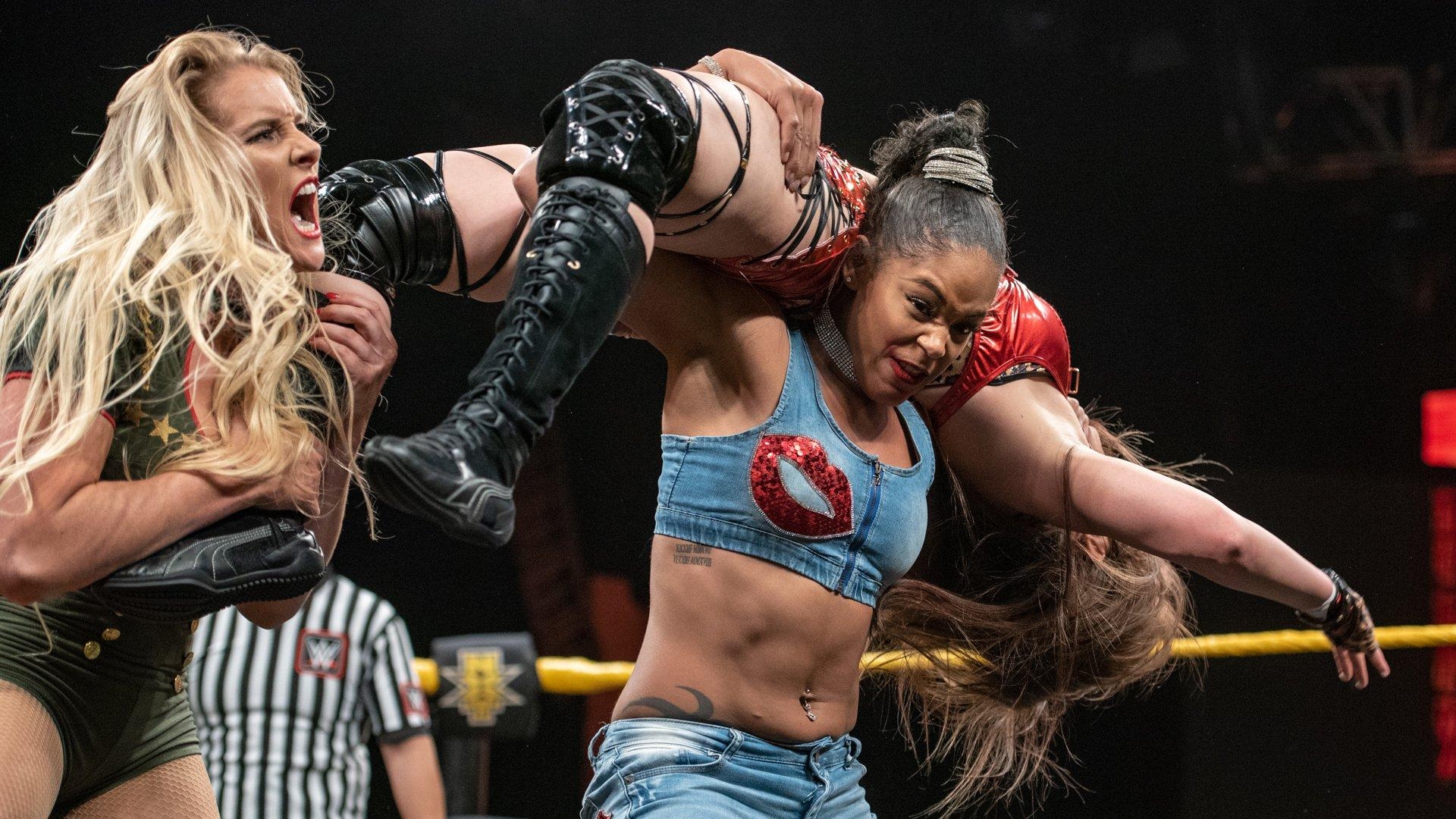 1920x1080 Io Shirai vs. Mia Yim vs. Bianca Belair vs. Lacey Evans. 1, Desktop