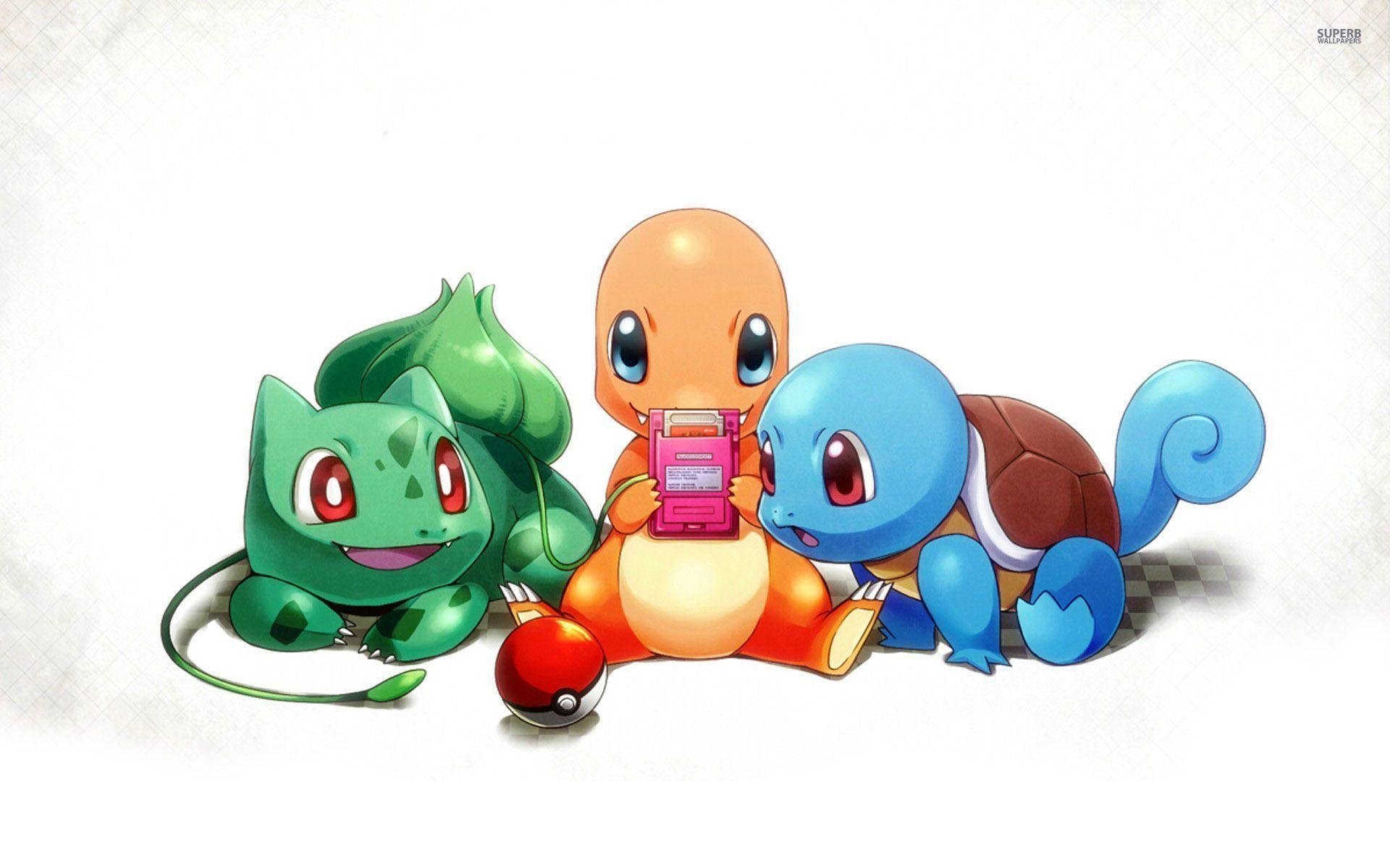 1920x1200 Bulbasaur. Charmander and Squirtle wallpaper wallpaper - #, Desktop