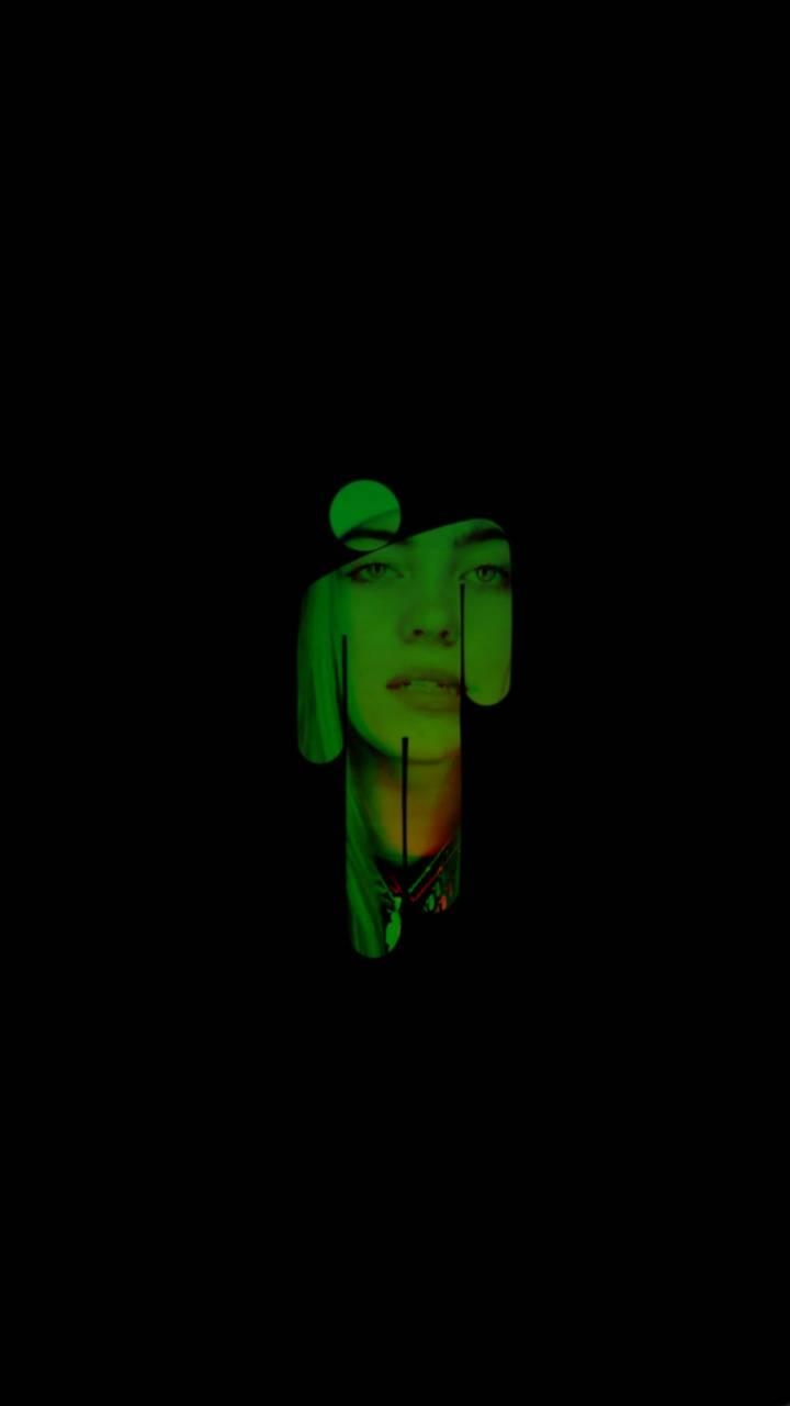 720x1280 billie eilish green wallpaper, Phone