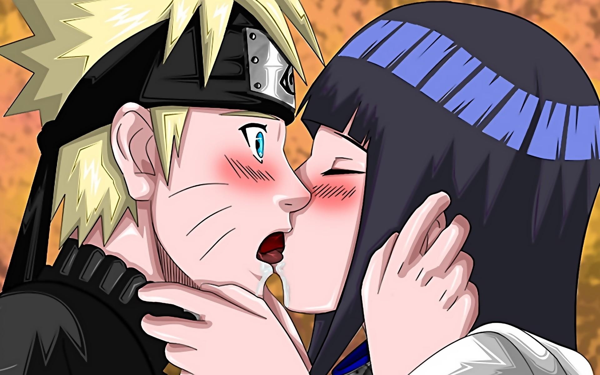 1920x1200 Naruto Kiss Hinata Wallpaper, Desktop