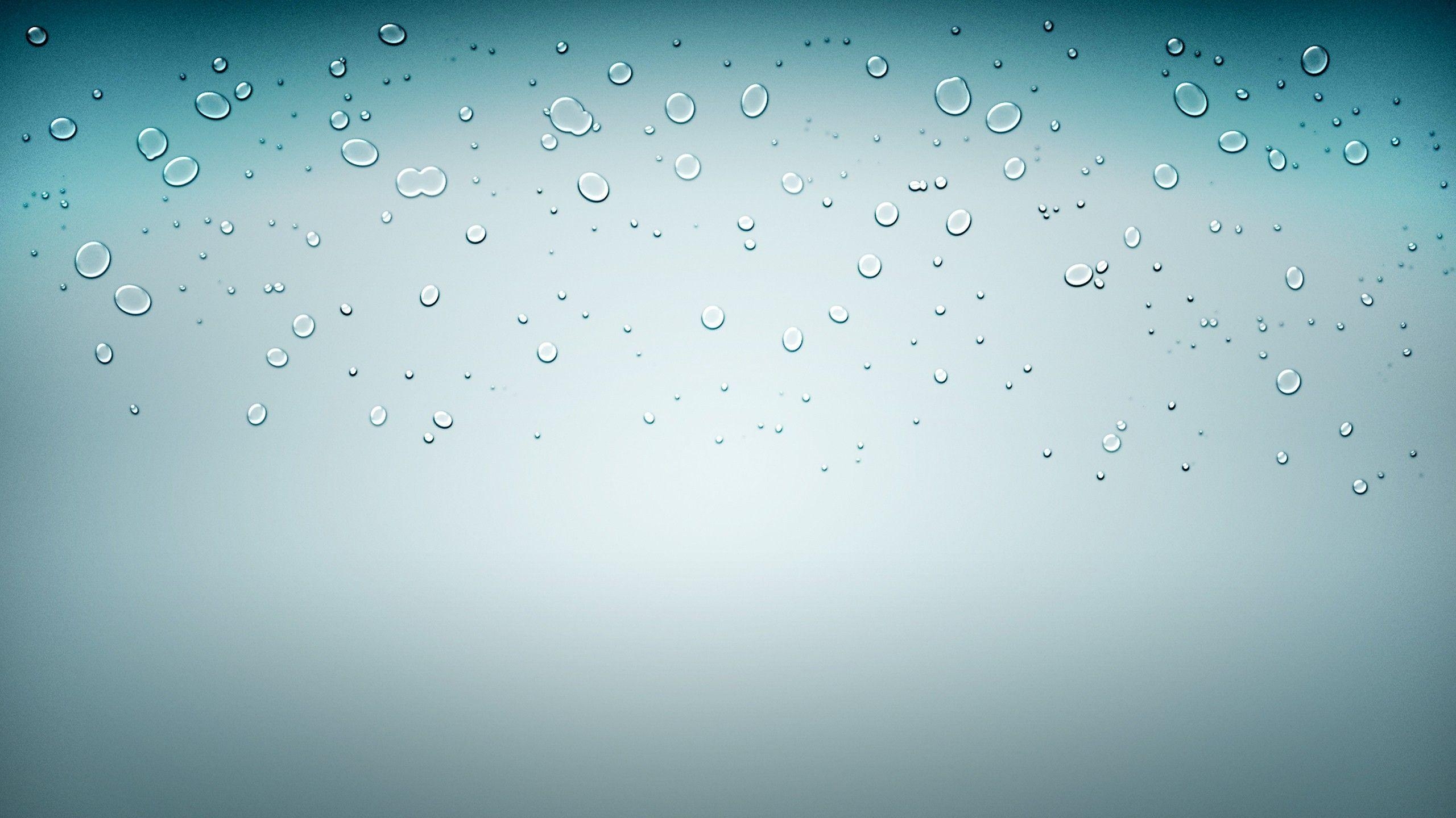 2560x1440 Daily Wallpaper: Minimal Water Drops. I Like To Waste My Time, Desktop