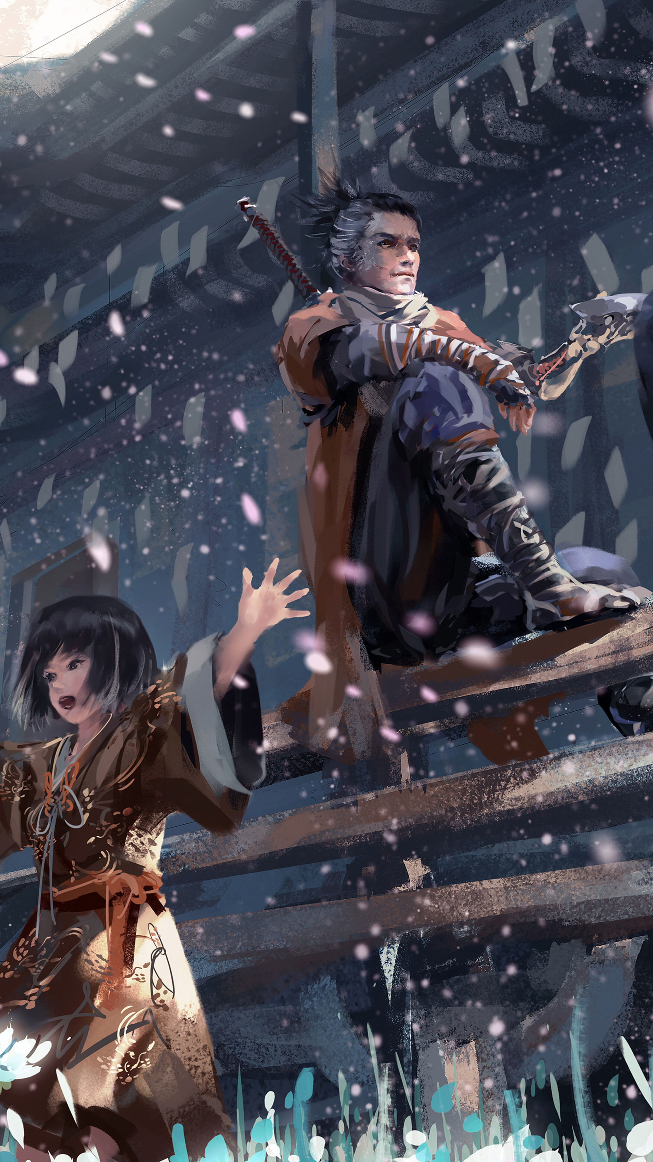 2160x3840 Sekiro Shadows Die Twice, Characters, Art phone HD Wallpaper, Image, Background, Photo and Picture HD Wallpaper, Phone