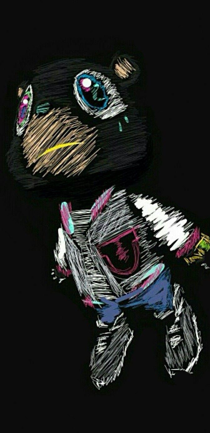 680x1380 Lit Supreme wallpaper. Bear, Phone