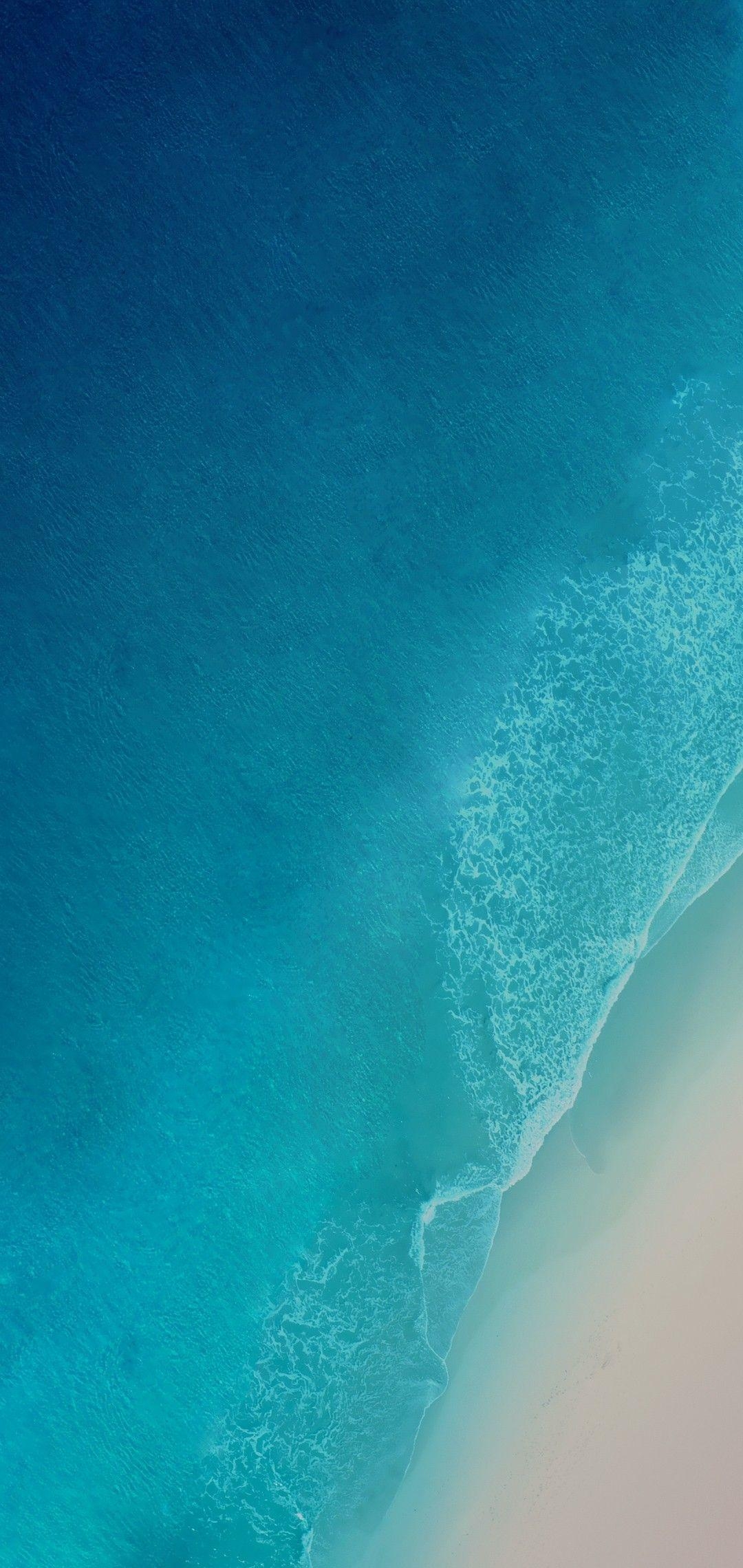 1080x2280 iOS iPhone X, Aqua, blue, Water, ocean, apple, wallpaper, iphone, Phone