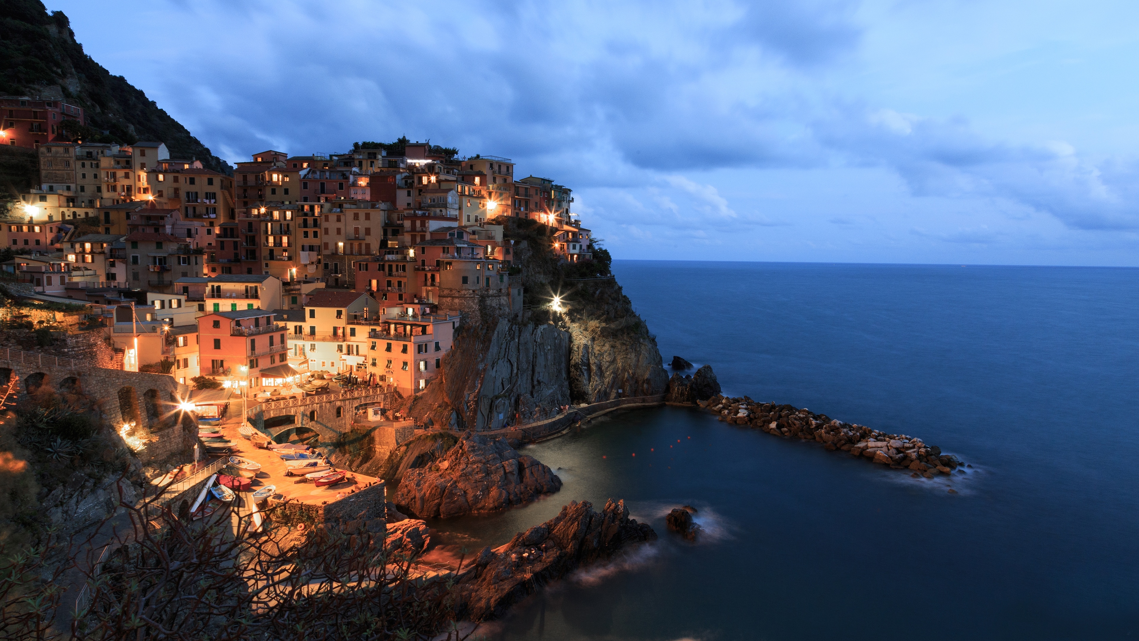 3840x2160 Manarola Wallpaper 4K, Cinque Terre, Italy, World, Desktop