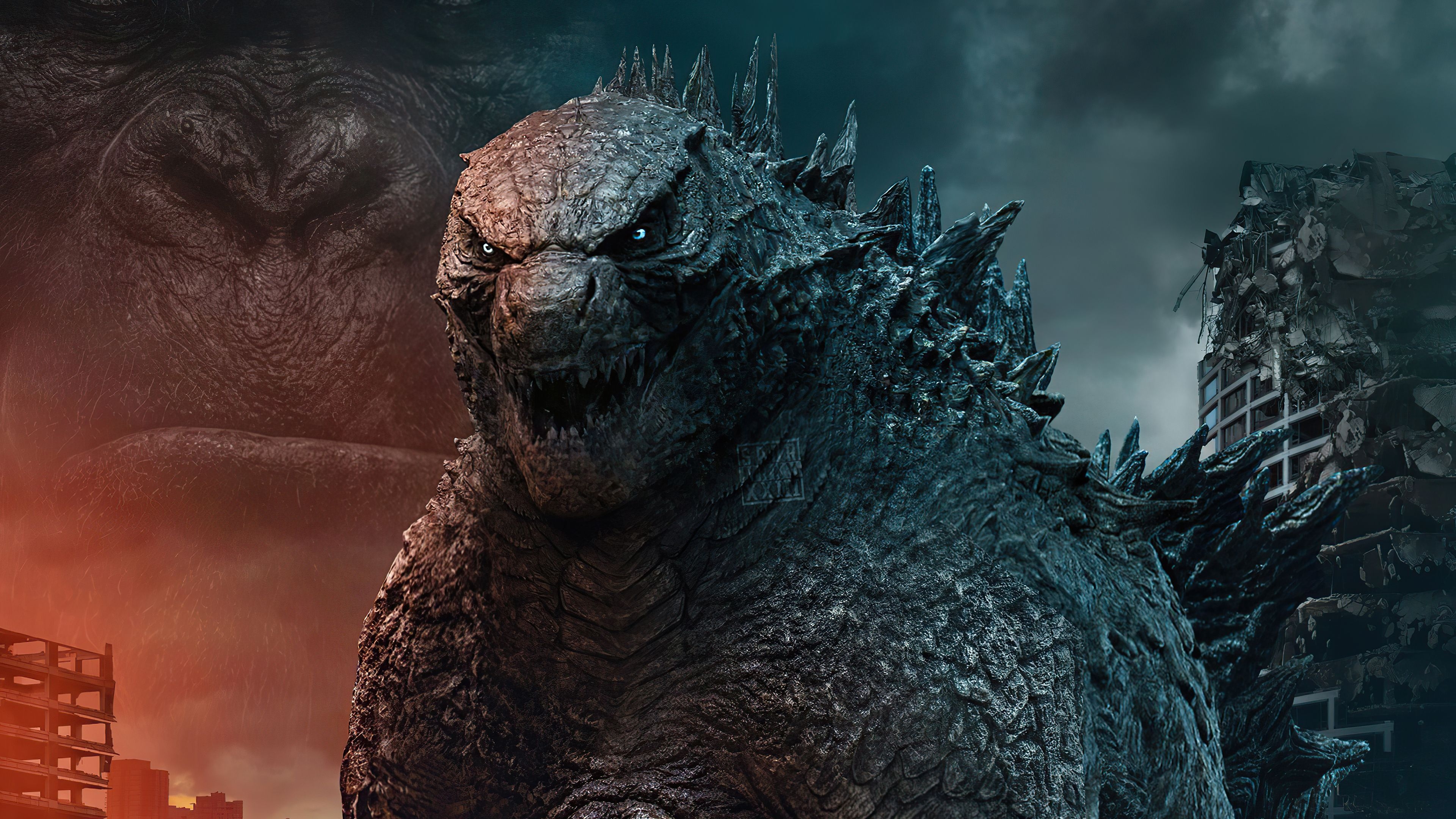 3840x2160 Godzilla Vs Kong HD Wallpaper Download / Godzilla Vs Kong HD Wallpaper Movie Theme wallpaper and background image, Desktop