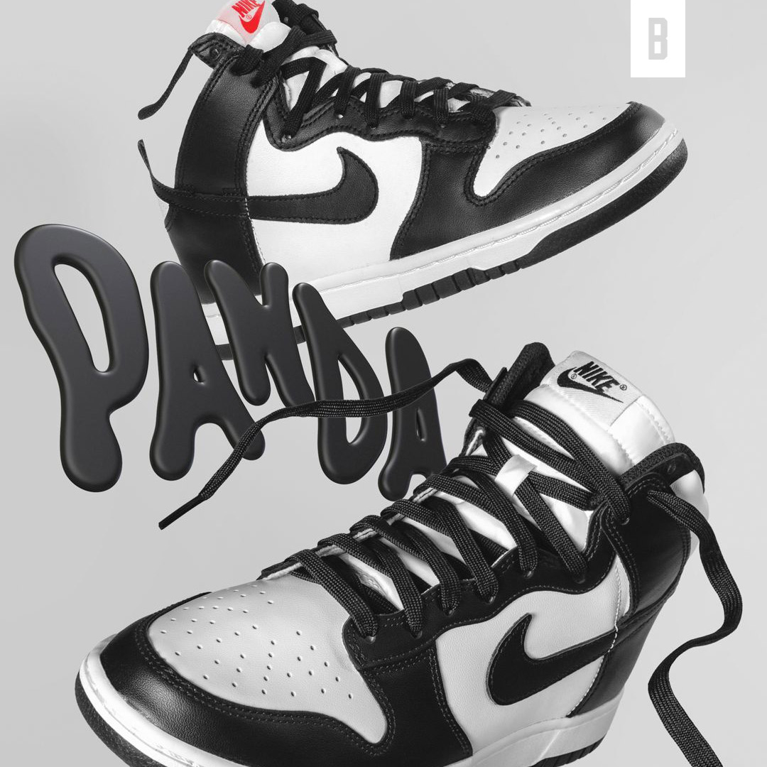 1080x1080 Nike Dunk High Panda. Ballzy Blog Dunk High Panda. Ballzy Blog on Brands and Products, Phone